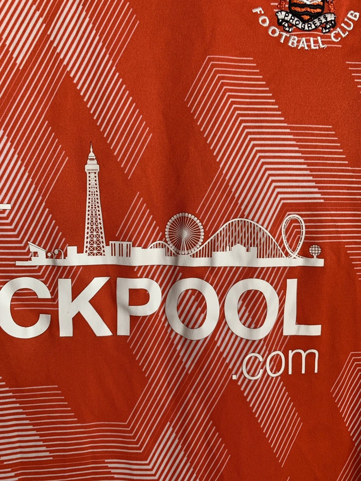 Puma Blackpool Home Football Shirt Puma Soccer Jersey Size M Size US M / EU 48-50 / 2 - 7 Thumbnail