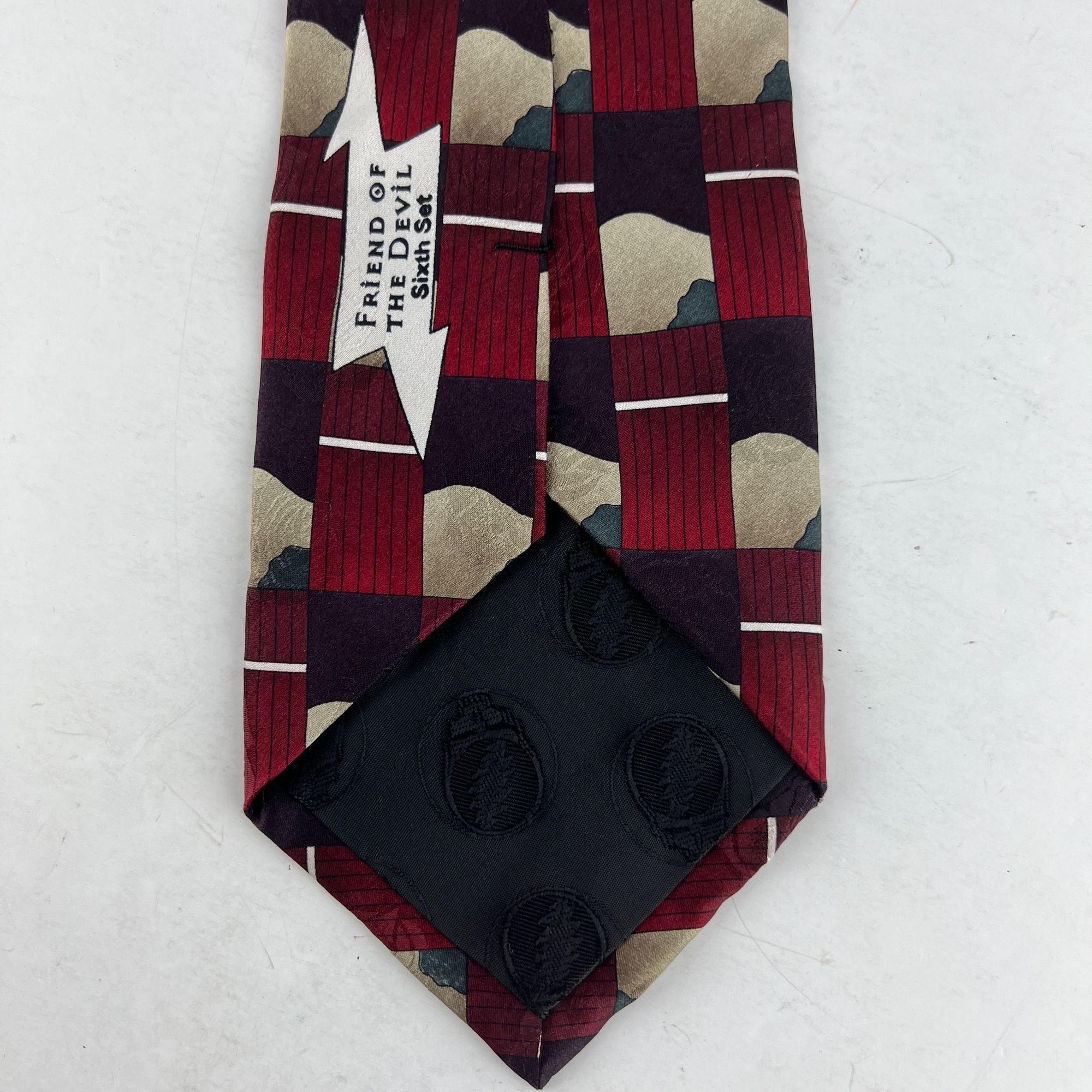 Grateful Dead Grateful Dead Friend Of The Devil Sixth Set Roses Reds Black Size ONE SIZE - 4 Thumbnail