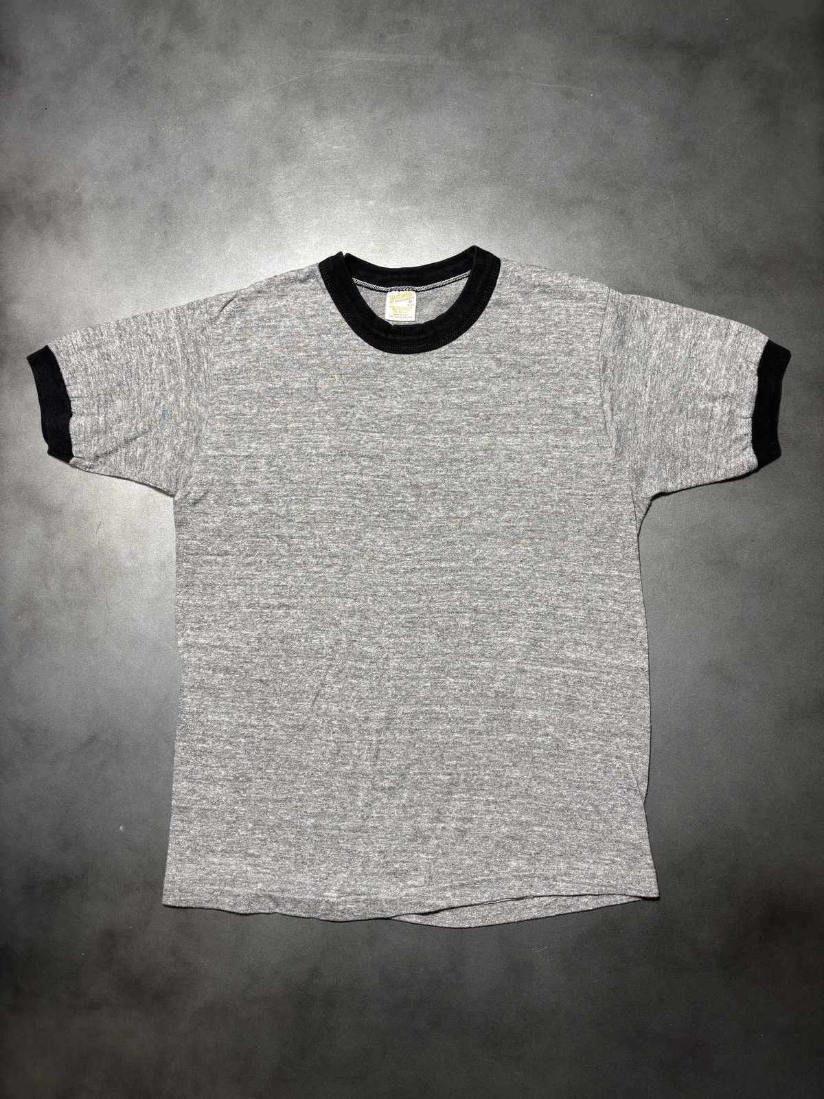 Vintage 1980s Ringer Tee True Vintage Sportswear Blank Made in USA Size US S / EU 44-46 / 1 - 7 Thumbnail