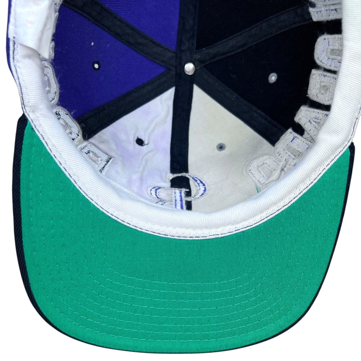 American Needle Vtg 1990s MLB Colorado Rockies Spell Out American Needle Hat Size ONE SIZE - 10 Thumbnail
