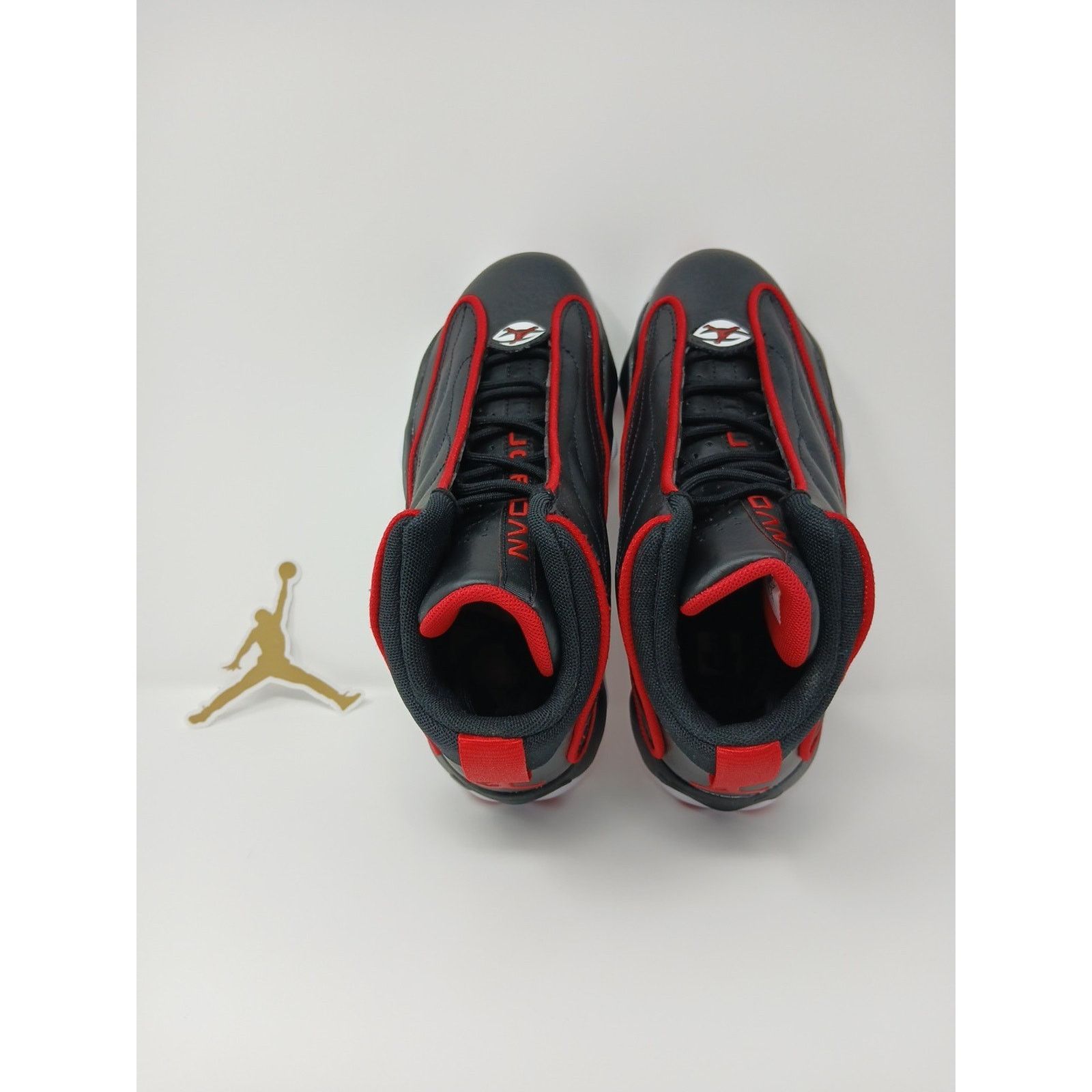 Jordan Brand Air Jordan Pro Strong Bred Black Sneakers, Size 5Y / 6.5W Size US 5 / EU 37 - 8 Thumbnail