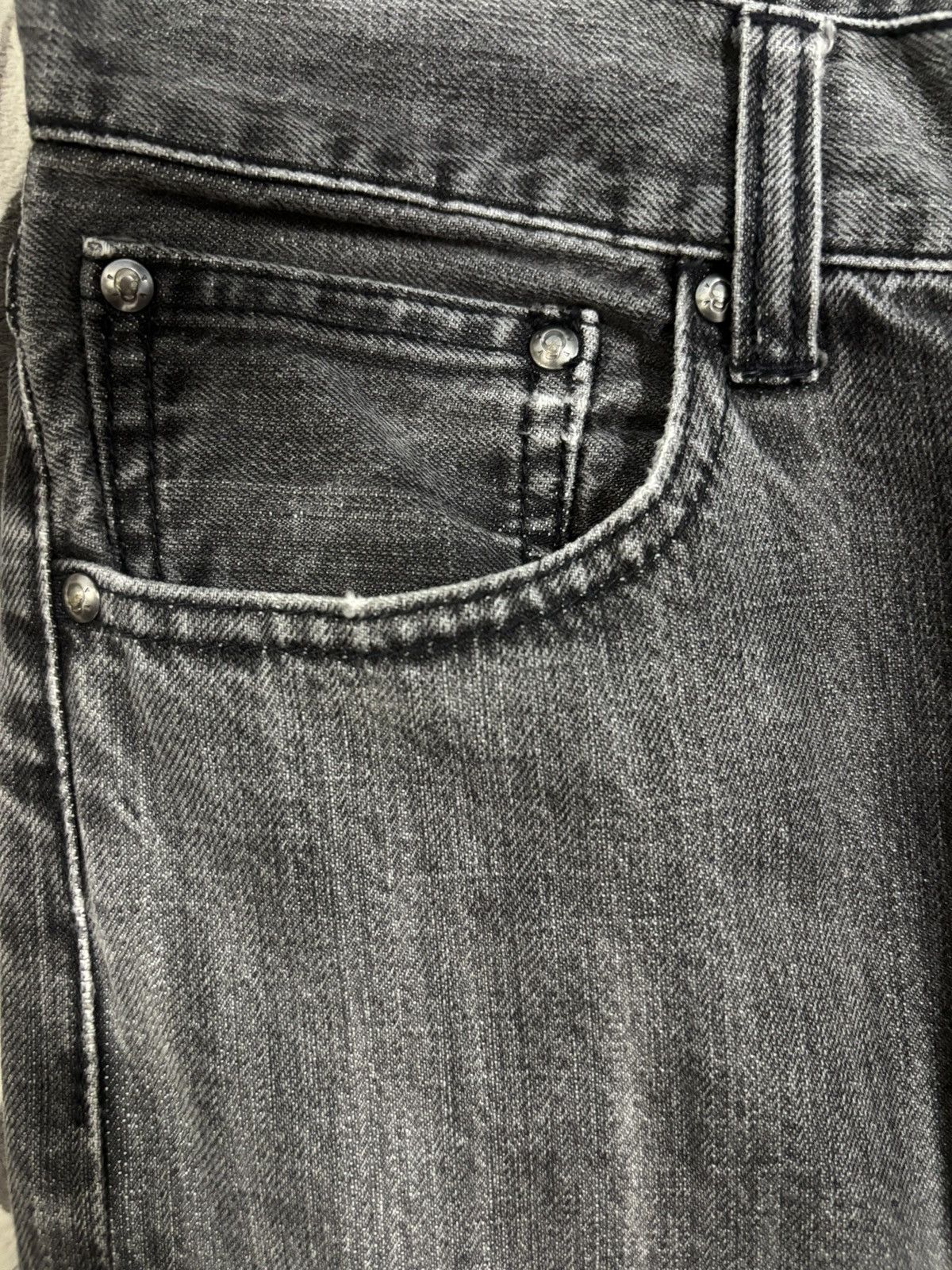 Hysteric Glamour Vintage Japanese Brand Faded Distressed Punk Grunge Jeans Size US 31 - 4 Thumbnail