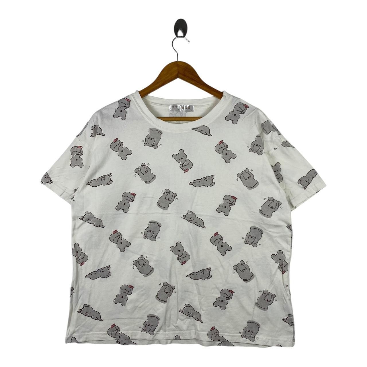 Other KOALA DIARY CARTOON All Over Print AOP Tee Shirt Top Size L / US 10 / IT 46 - 1 Thumbnail