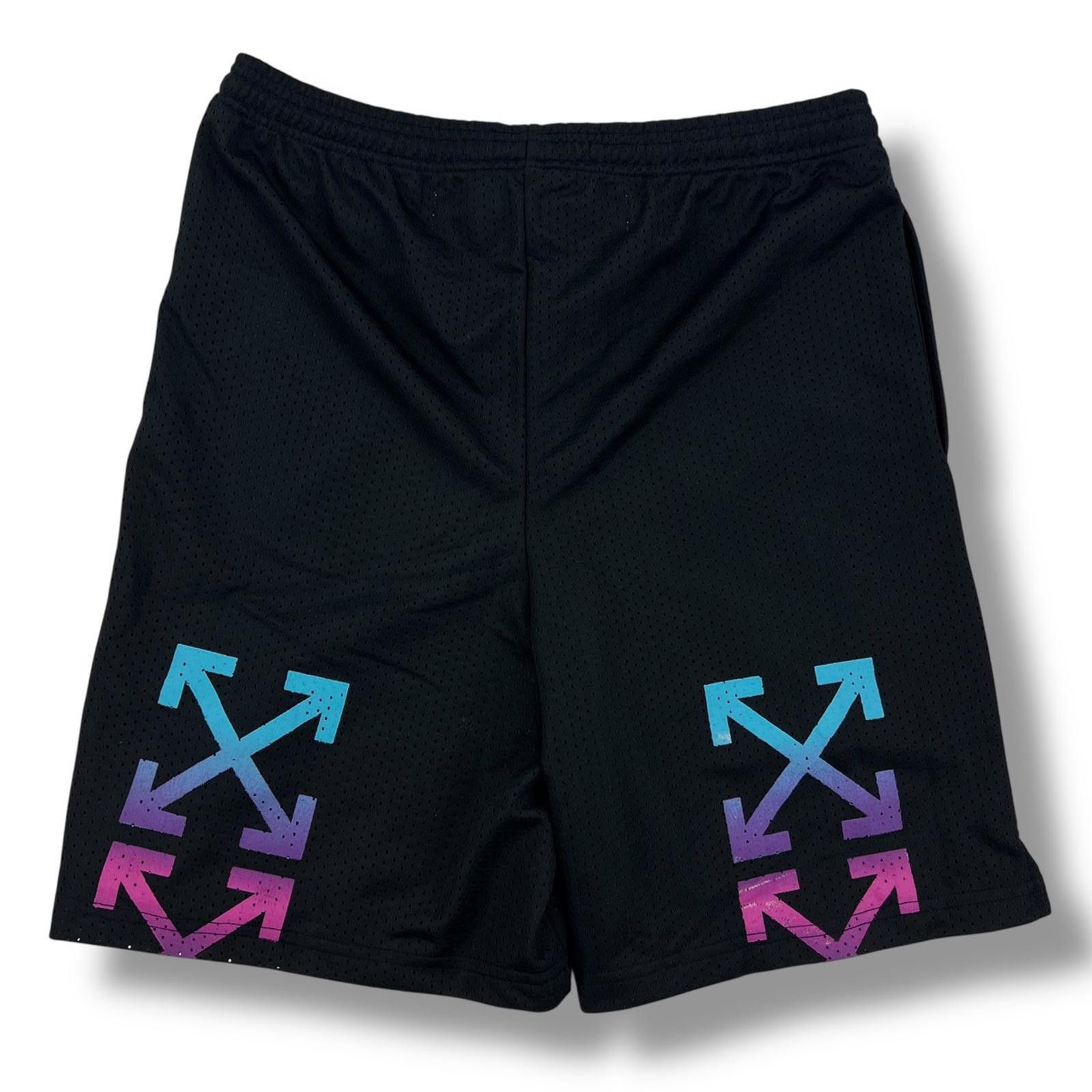 Off-White Off-White Gradient Arrows Black Shorts Size US 30 / EU 46 - 1 Thumbnail