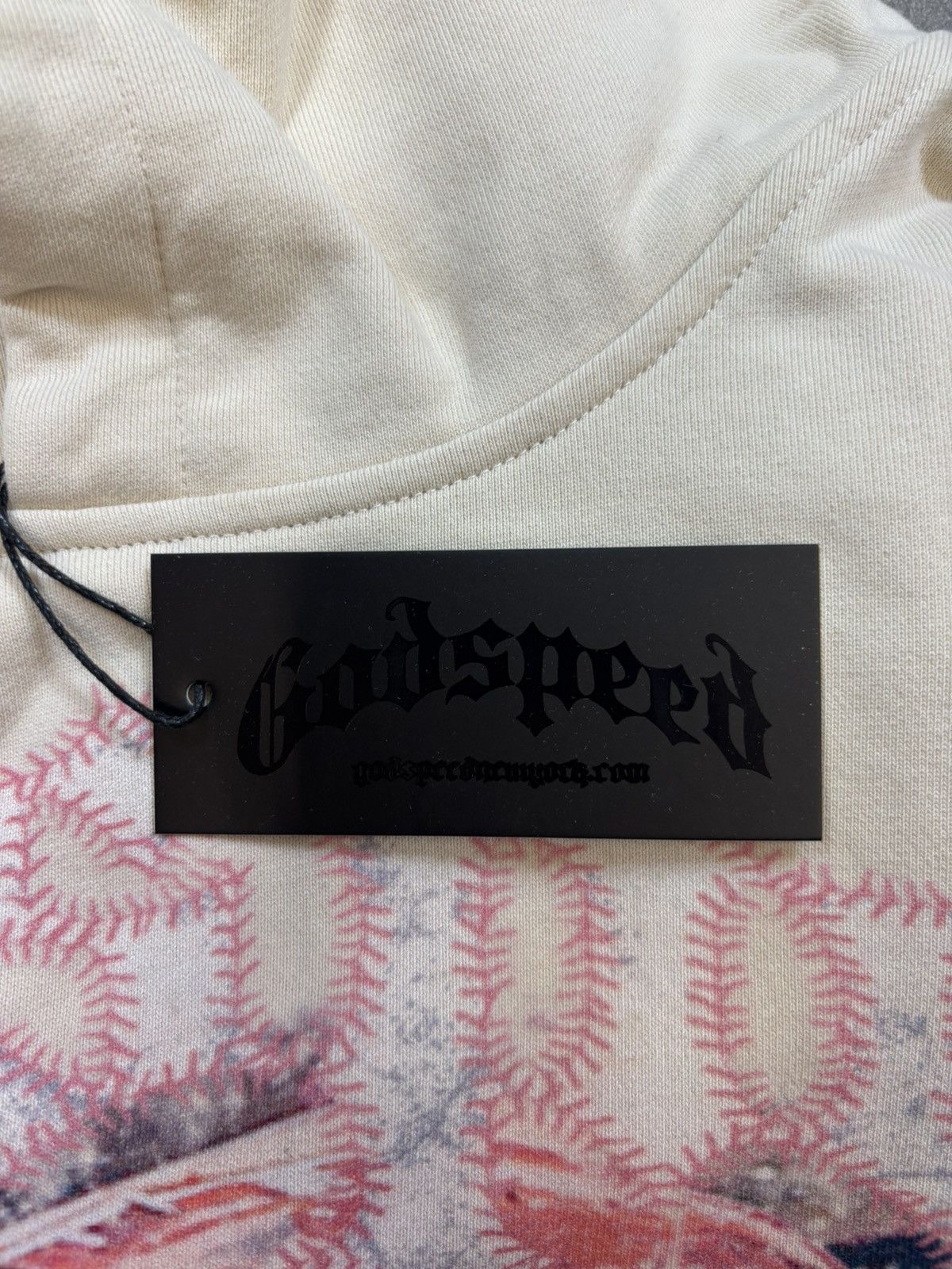 Godspeed Godspeed Grand Slam Hoodie, Bone Size US XL / EU 56 / 4 - 10 Thumbnail