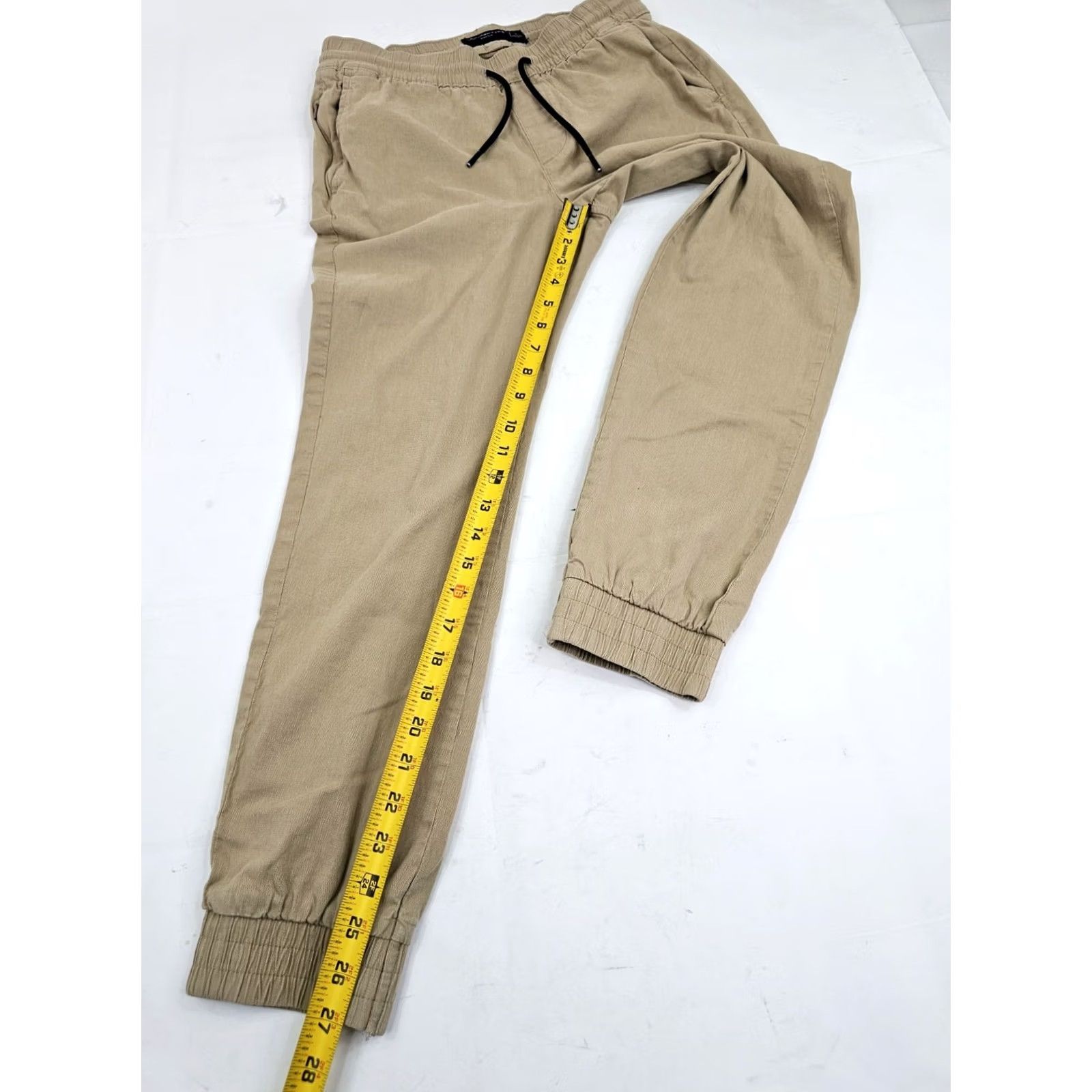 Abercrombie & Fitch Abercrombie & Fitch Jogger Pants Men S Beige Cotton Stretch Athletic Size US 29 - 4 Thumbnail