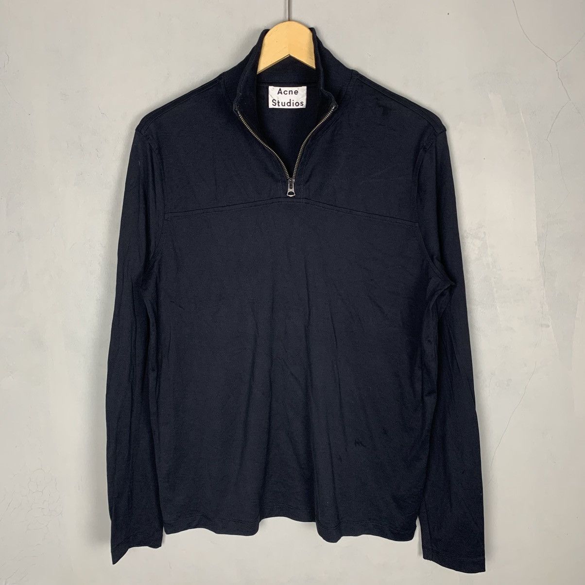 Acne Studios ACNE STUDIOS Half-Zip Long Sleeve Size US S / EU 44-46 / 1 - 4 Thumbnail