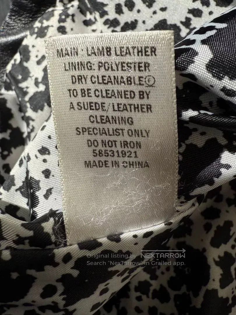 Jean Paul Gaultier black leather leopard print motorcycle jacket. Size US S / EU 44-46 / 1 - 5 Thumbnail