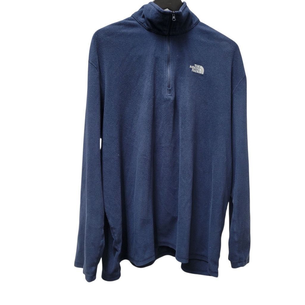 The North Face North Face Long-Sleeves Quarter-Zip Henley Fleece Shirt 2XL Size US XXL / EU 58 / 5 - 1 Thumbnail