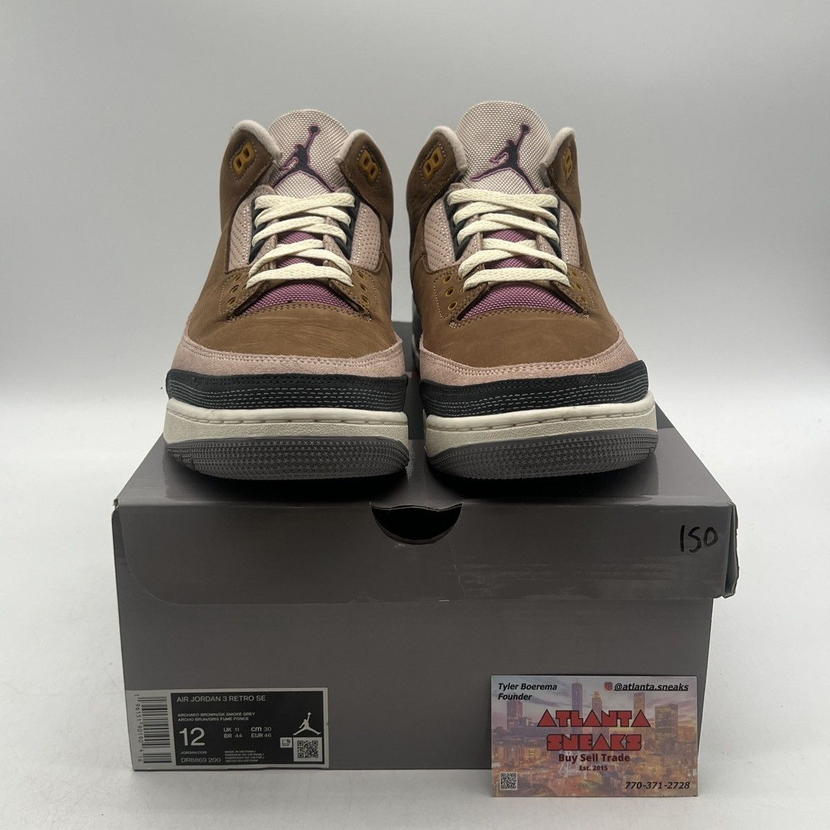 Jordan Brand Air Jordan 3 winterized Size US 12 / EU 45 - 2 Thumbnail