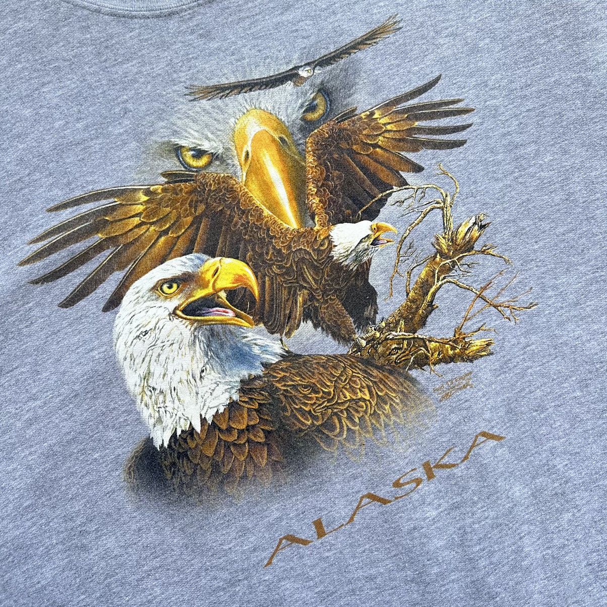 Vintage VINTAGE EAGLES ALASKA BIG LOGO GRAPHIC TEE OVERSIZE Size US XXL / EU 58 / 5 - 4 Thumbnail