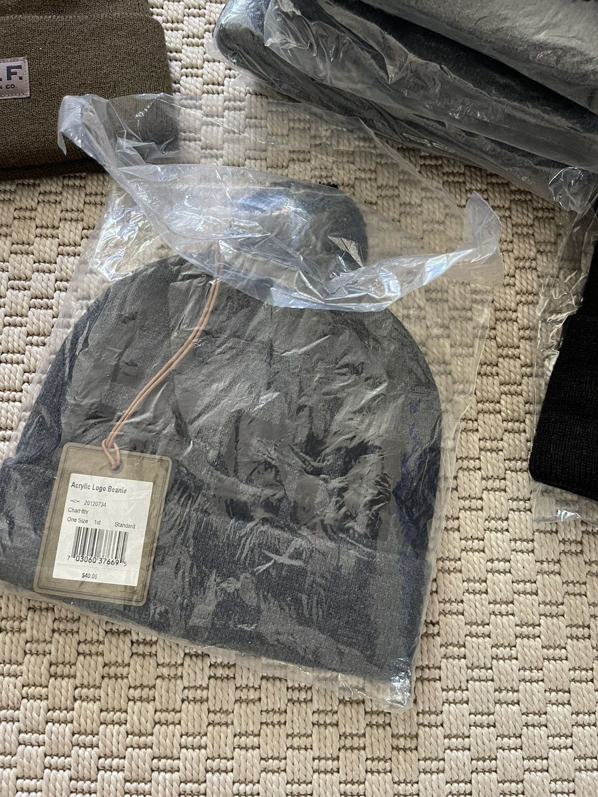 Filson Filson men’s logo beanies Grey one size NWT Size ONE SIZE - 10 Thumbnail