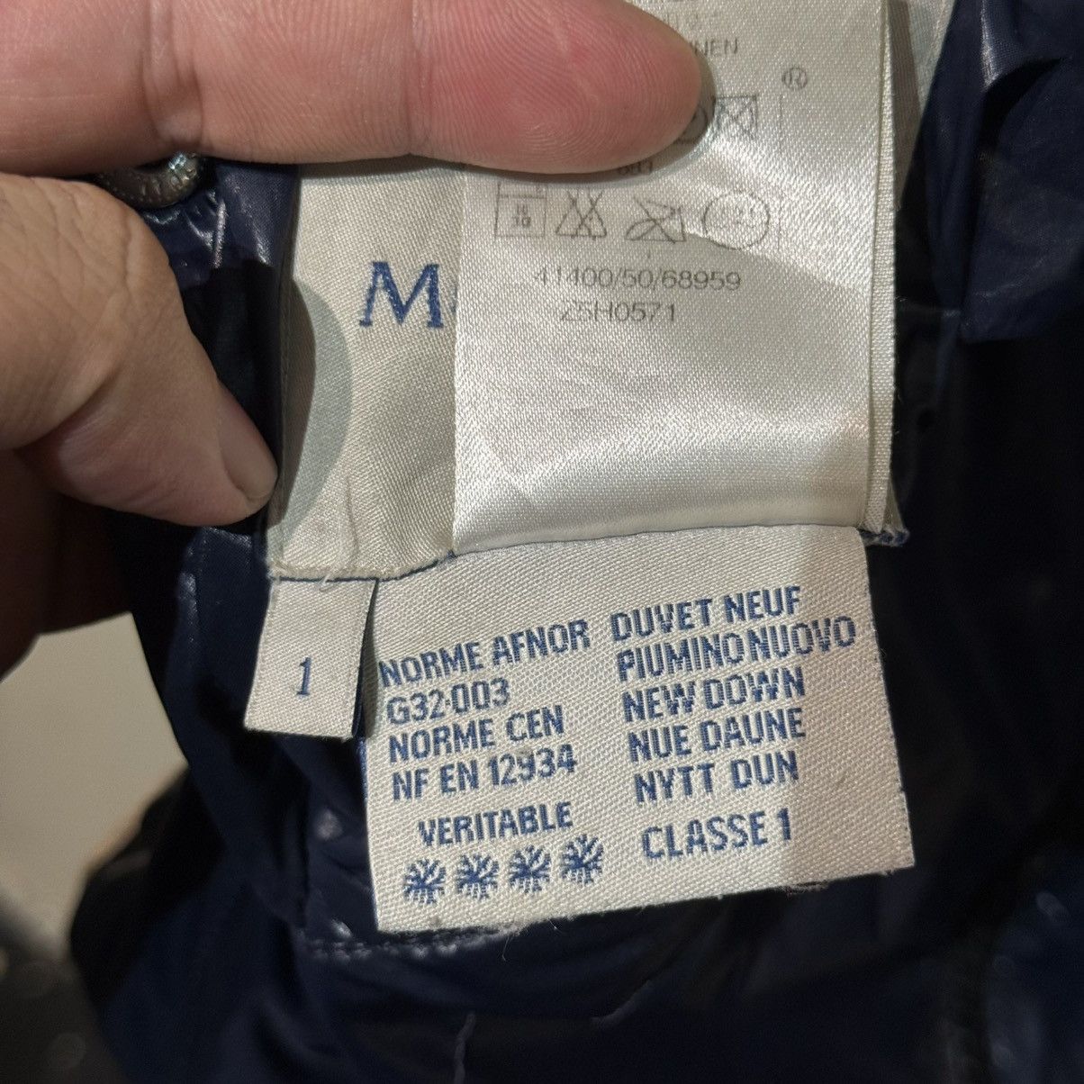 Moncler Moncler Vintage Reversible "M" Chevron Down Puffer Jacket Size US S / EU 44-46 / 1 - 15 Thumbnail