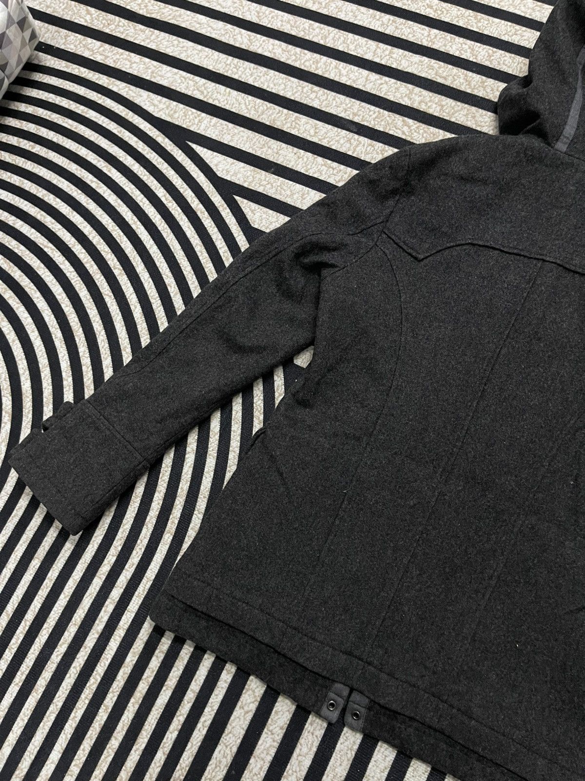 PPFM 2000s PPFM WOOL HOODIE JACKET PUNK STYLE Size US S / EU 44-46 / 1 - 16 Thumbnail
