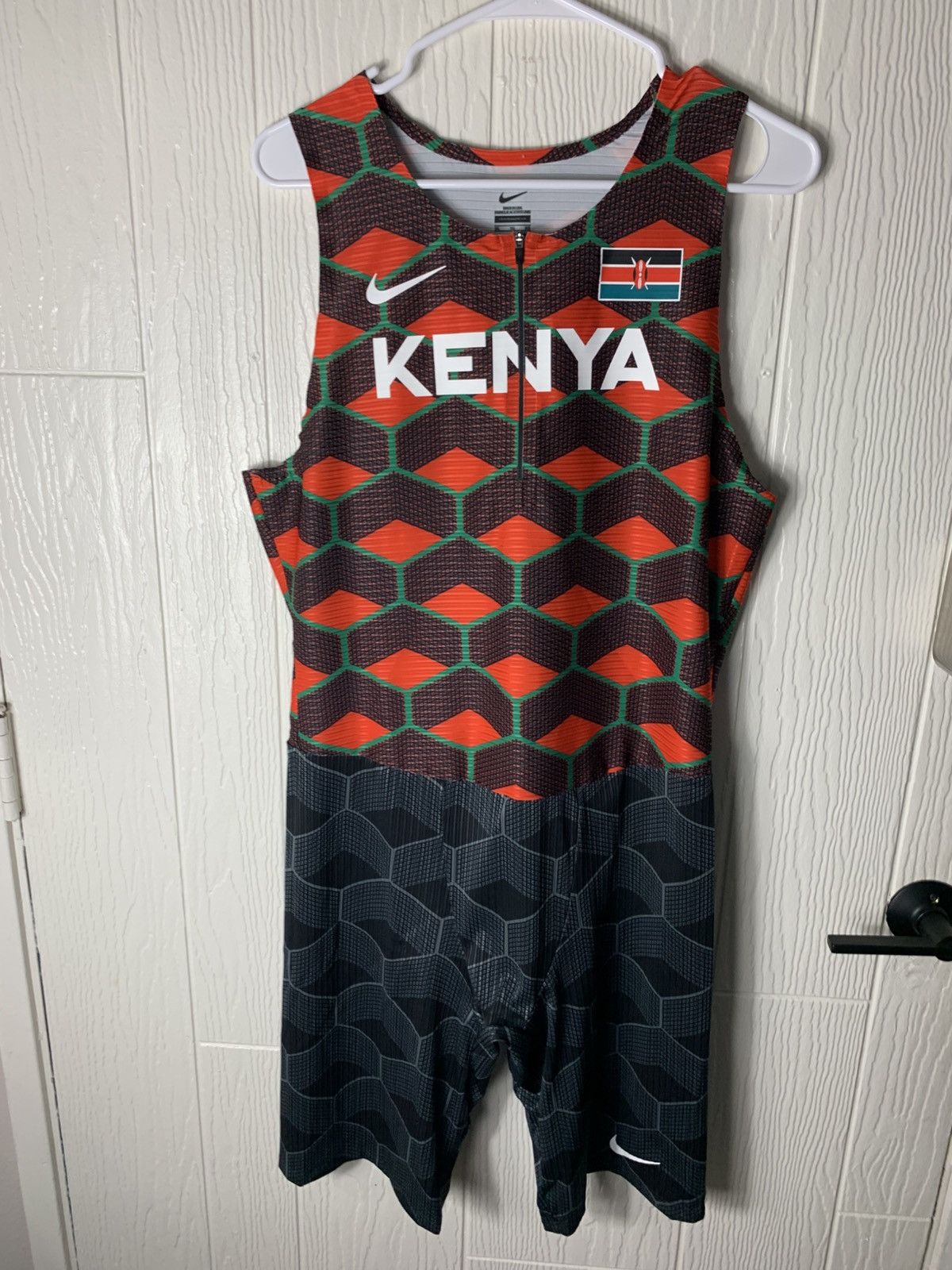 Nike Nike Kenya Pro Elite T&F Speedsuit Men size XL CI8900-602 Size US XL / EU 56 / 4 - 1 Thumbnail