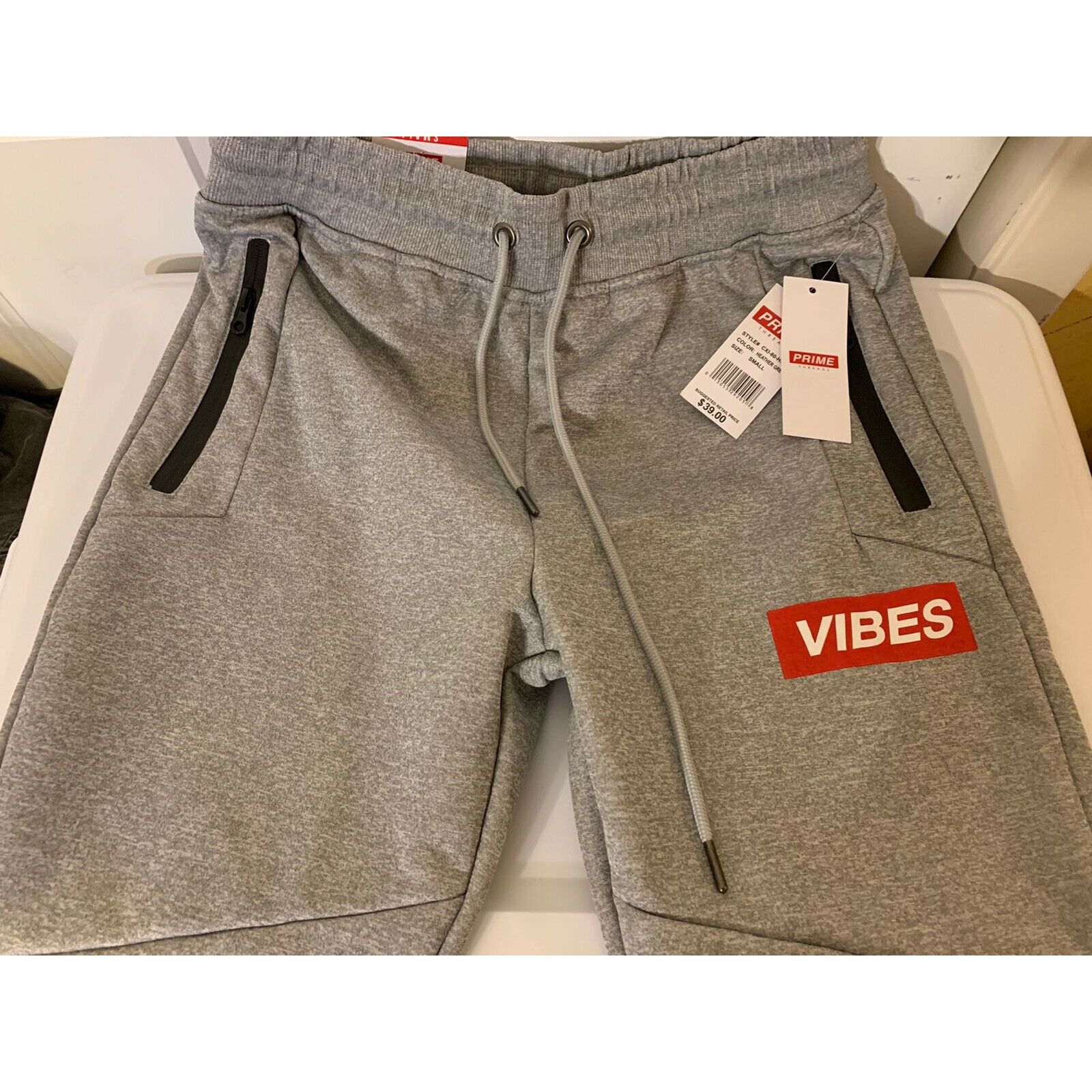 Other Prime Threads Men’s Sz S Gray Vibes Jogger Pant Size US 32 / EU 48 - 3 Thumbnail