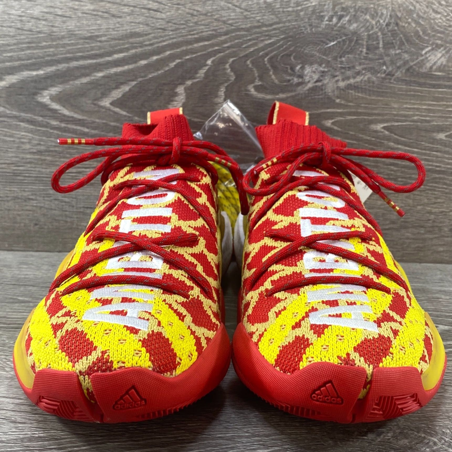 Adidas adidas Crazy BYW Pharrell Chinese Lunar New Year CNY EE8688 Red Gold Yellow SZ 7 Size US 7 / EU 40 - 4 Thumbnail