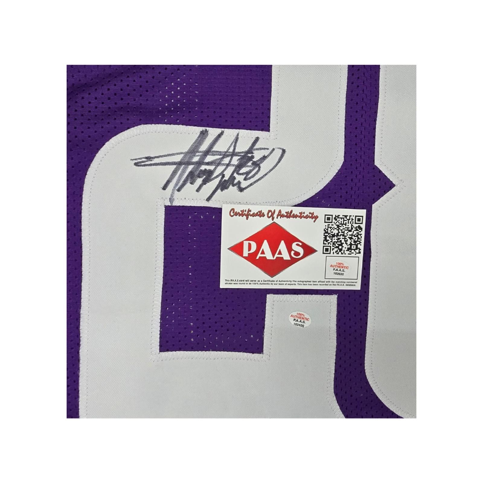 Other Adrian Peterson autographed football jersey COA (XL) Size ONE SIZE - 4 Thumbnail