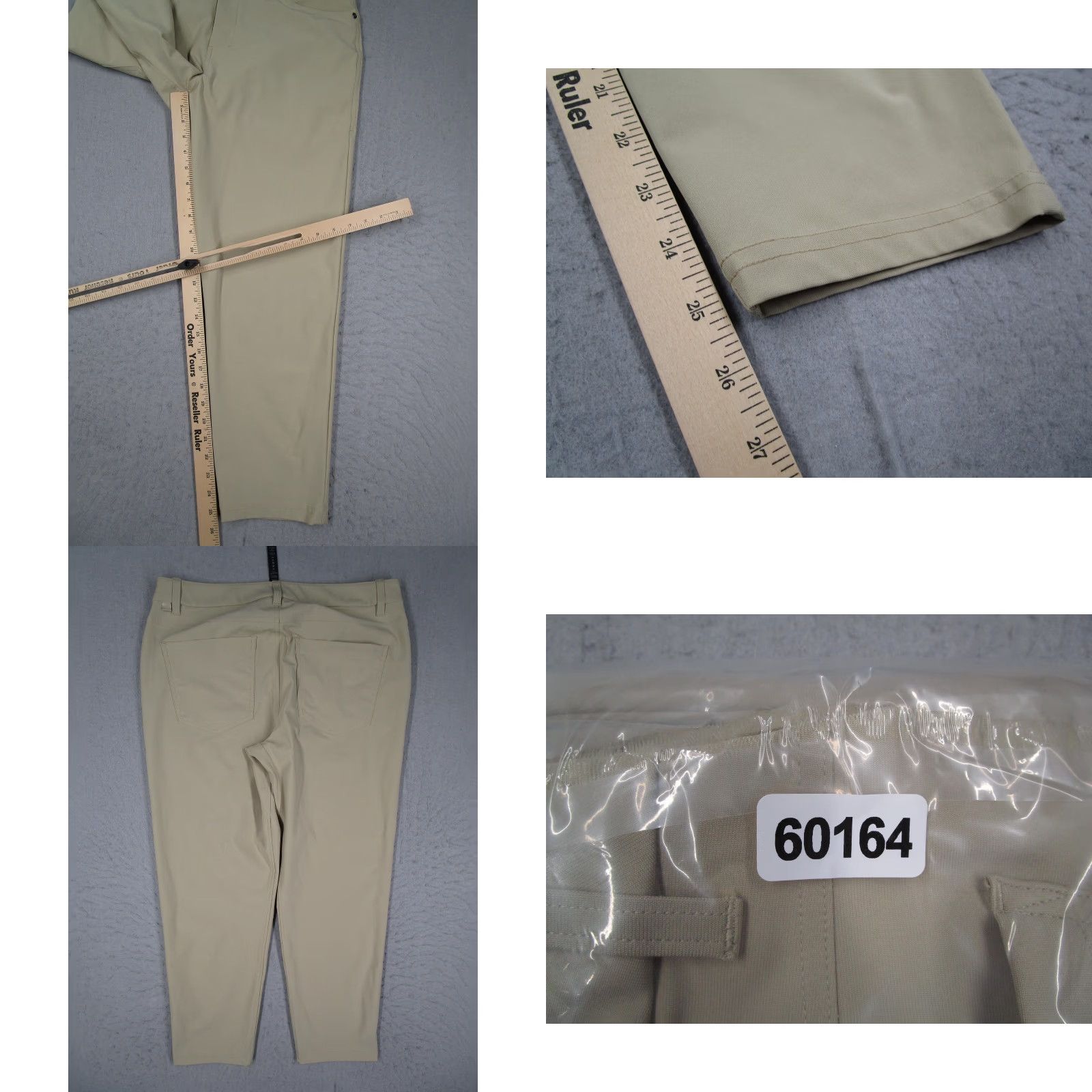 Lululemon Lululemon Pants Mens 32 Beige Slim Stretch 5-Pocket Casual LM5AQRS Size US 32 / EU 48 - 8 Thumbnail