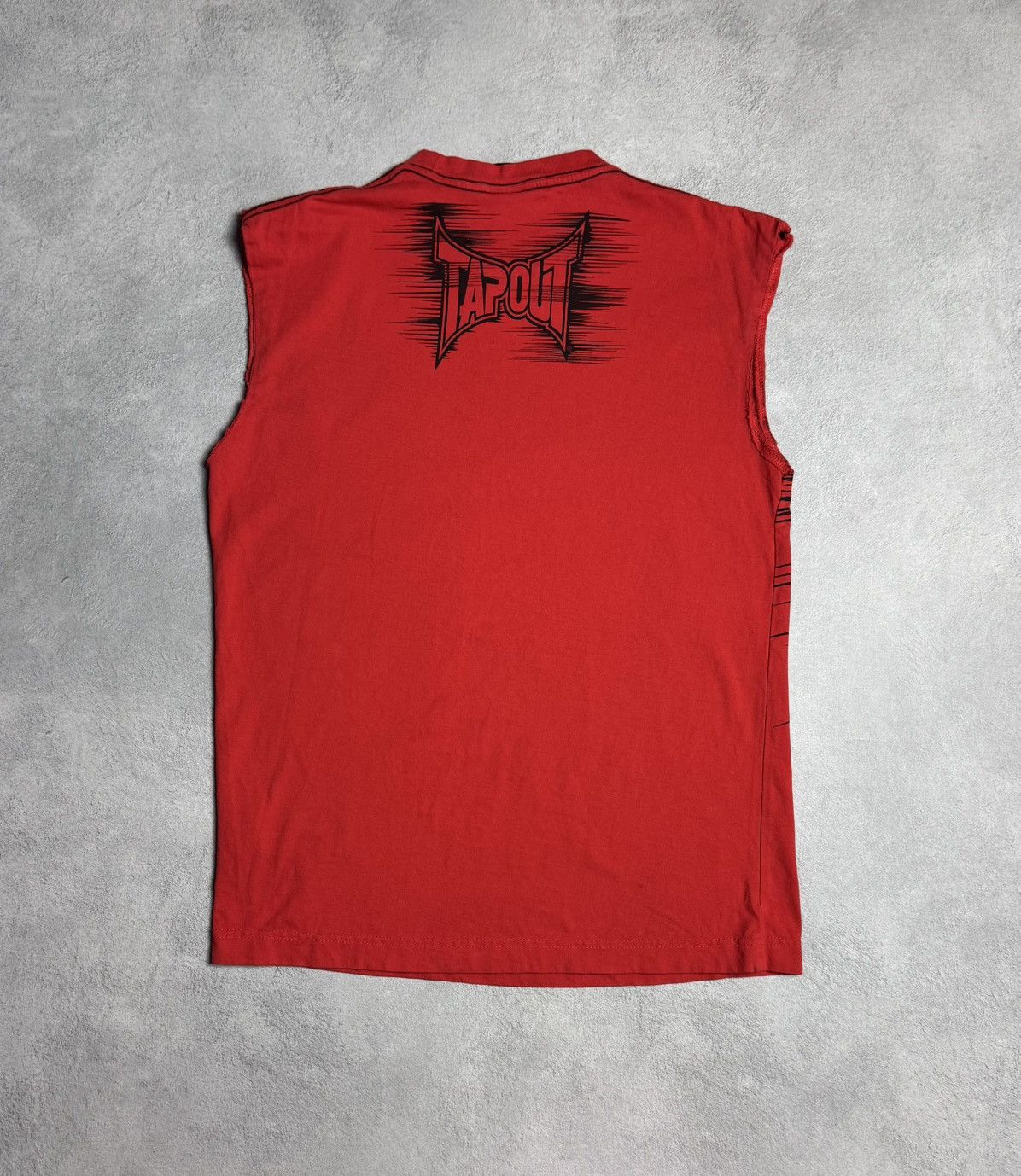 Tapout TAPUOT Cotton Crewneck Tank Top Big Logo Size US M / EU 48-50 / 2 - 2 Thumbnail