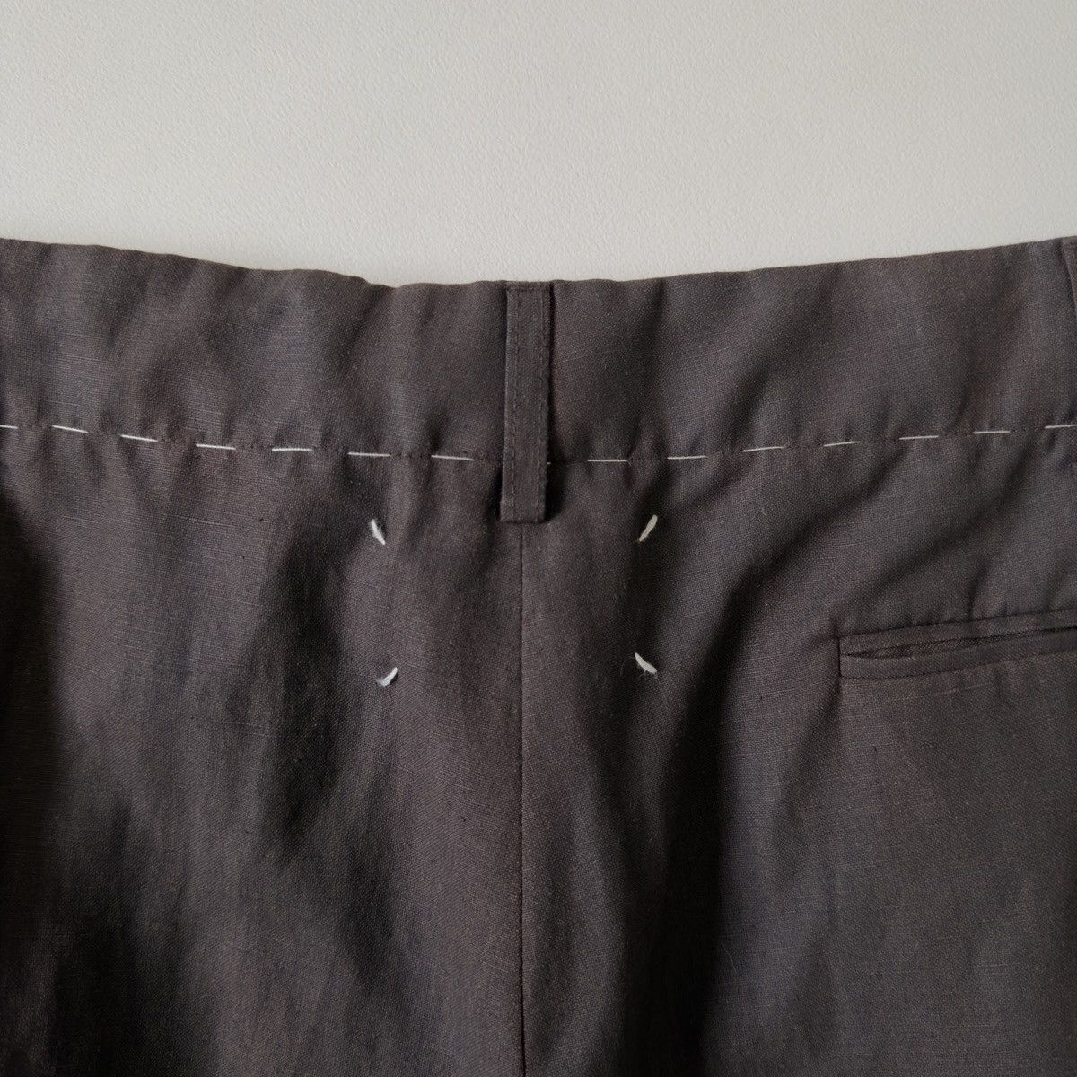 Maison Margiela S/S 23 Brown Over Dyed Wide Leg Pants Size US 36 / EU 52 - 18 Thumbnail