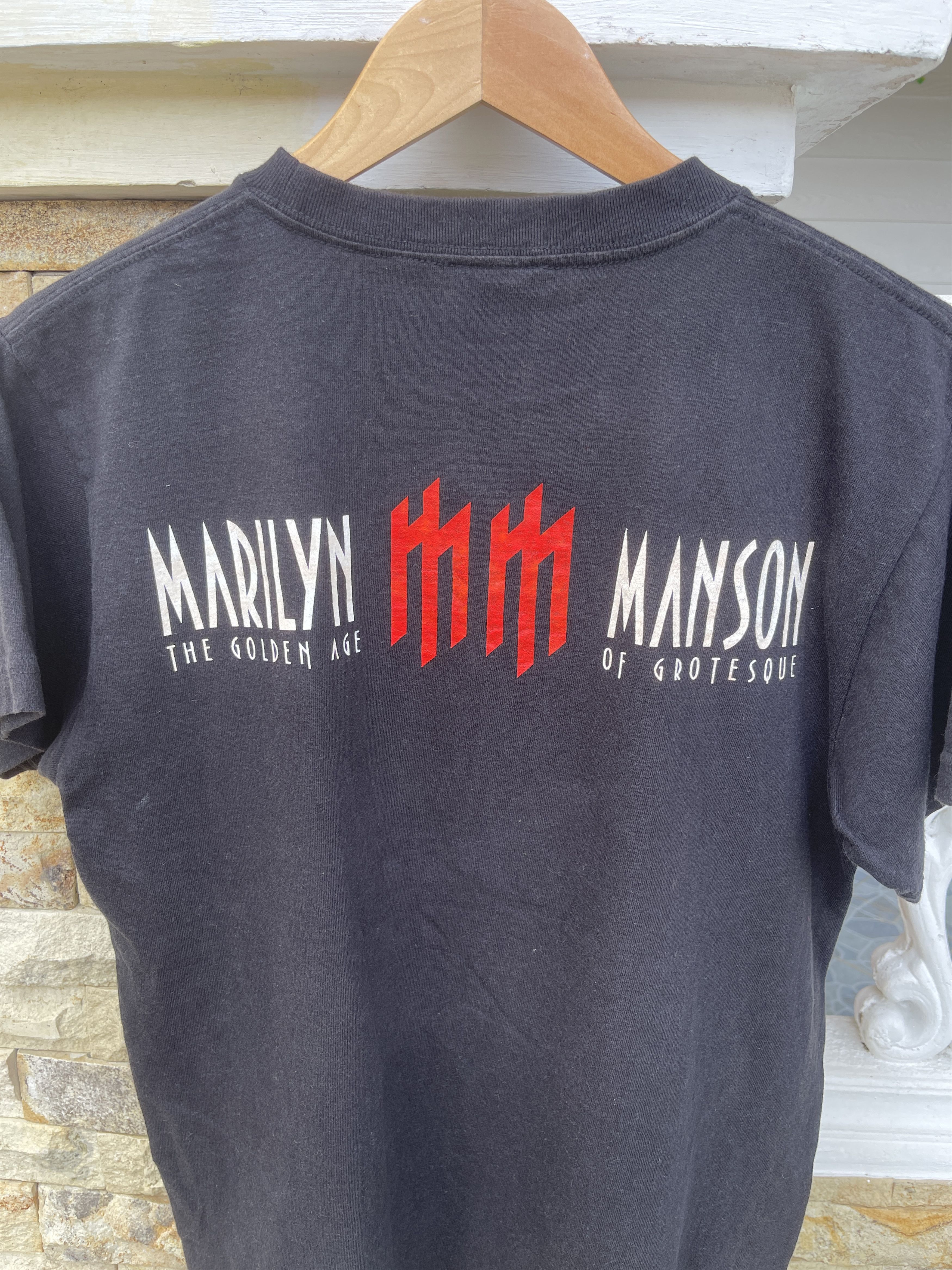 Marilyn Manson Last Drop🔥Rare🔥Vintage Marilyn Manson Band T-Shir Size US M / EU 48-50 / 2 - 2 Thumbnail