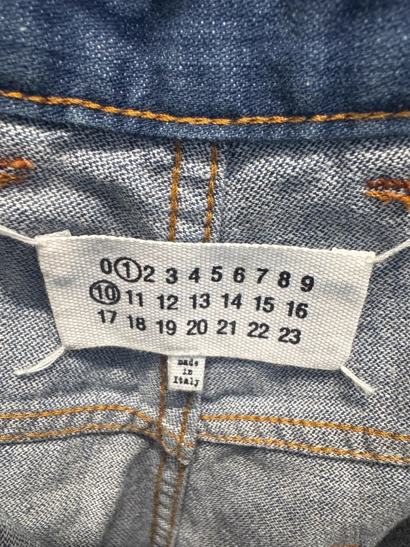 Maison Margiela MM 5051 unisex utility jeans 28 new with tags Size US 28 / EU 44 - 4 Thumbnail