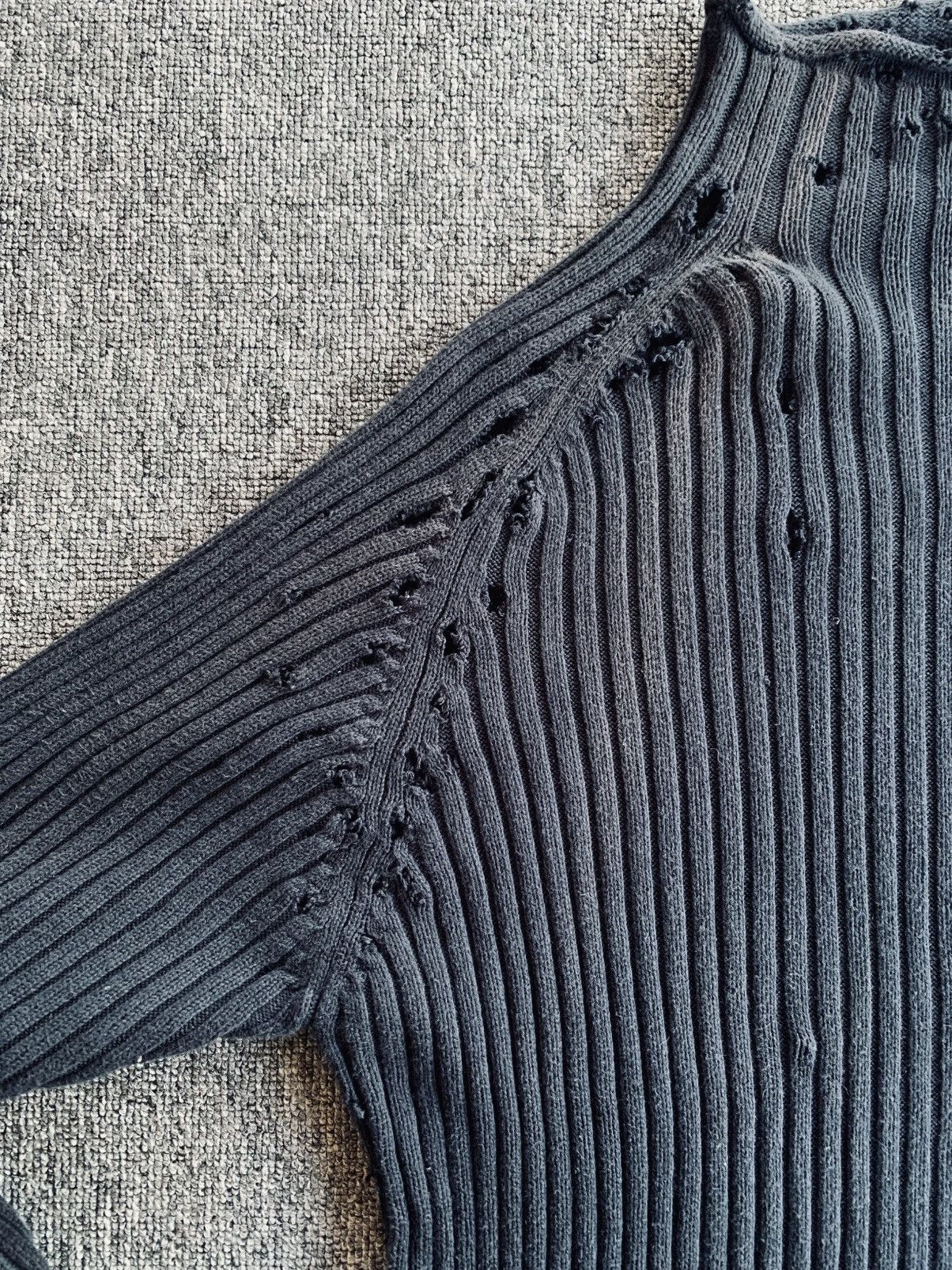 Vintage Rare Undefined Distressed Crazy Sick Stripe Black Sunfaded Size US M / EU 48-50 / 2 - 8 Thumbnail