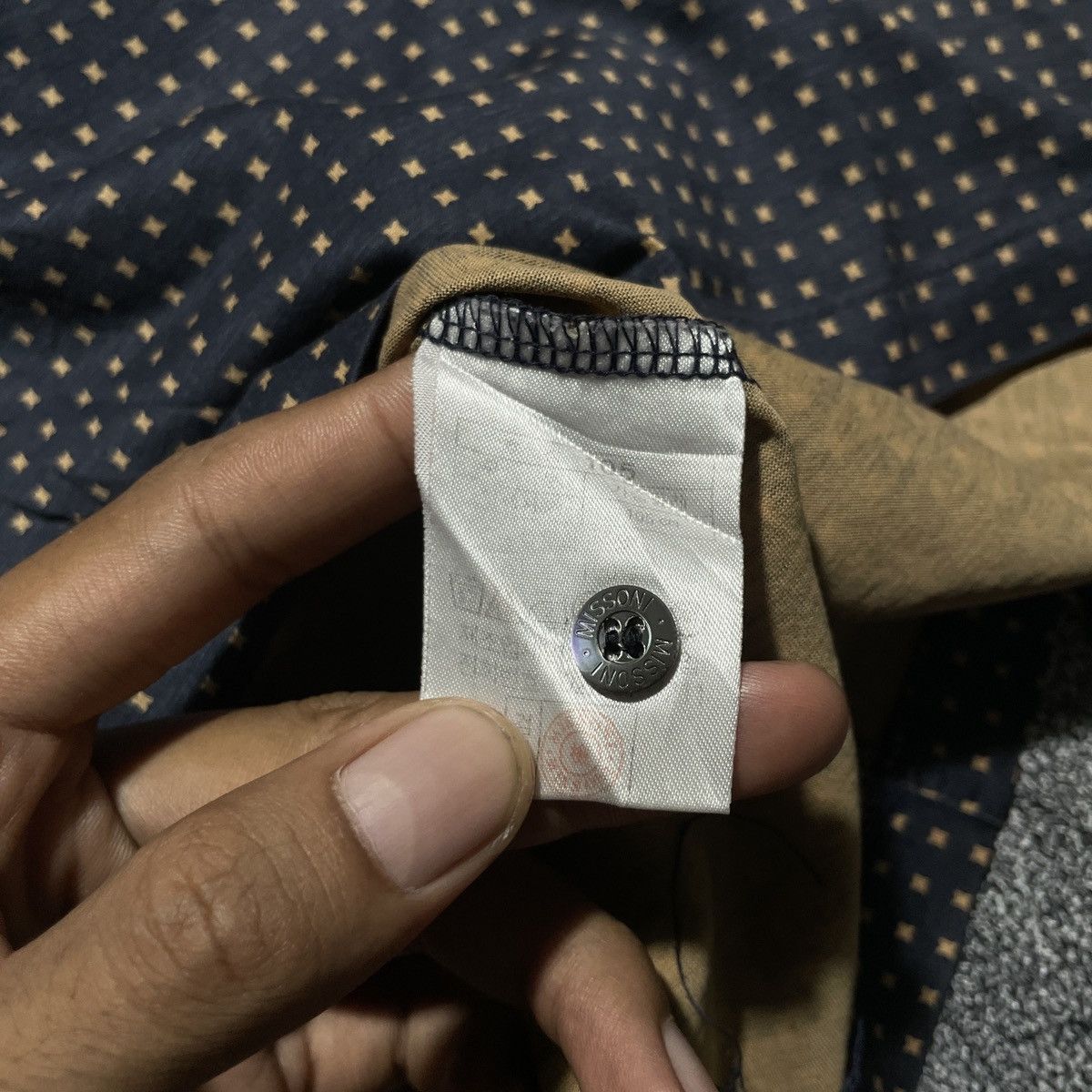 Issey Miyake × Missoni Long Shirt Missoni Size US XL / EU 56 / 4 - 6 Thumbnail