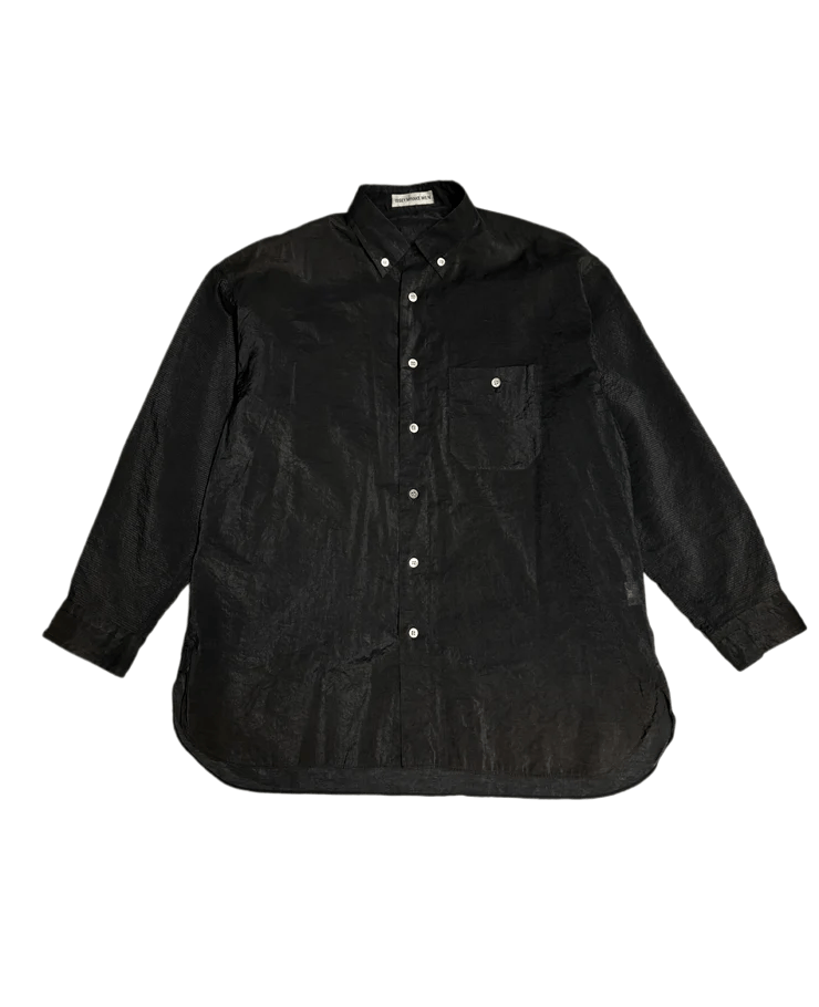 Issey Miyake ISSEY MIYAKE Silky Black Shirt Size US M / EU 48-50 / 2 - 1 Thumbnail