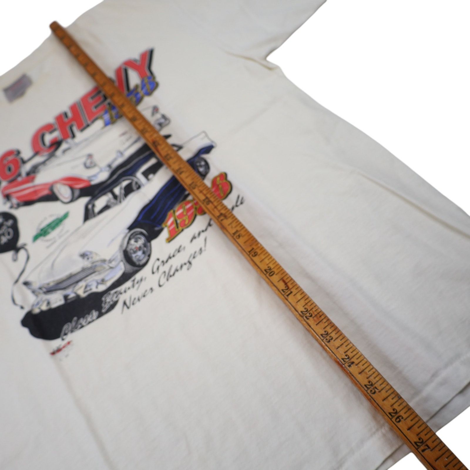 Vintage Vintage '56 Chevy Graphic T Shirt Size US L / EU 52-54 / 3 - 8 Thumbnail