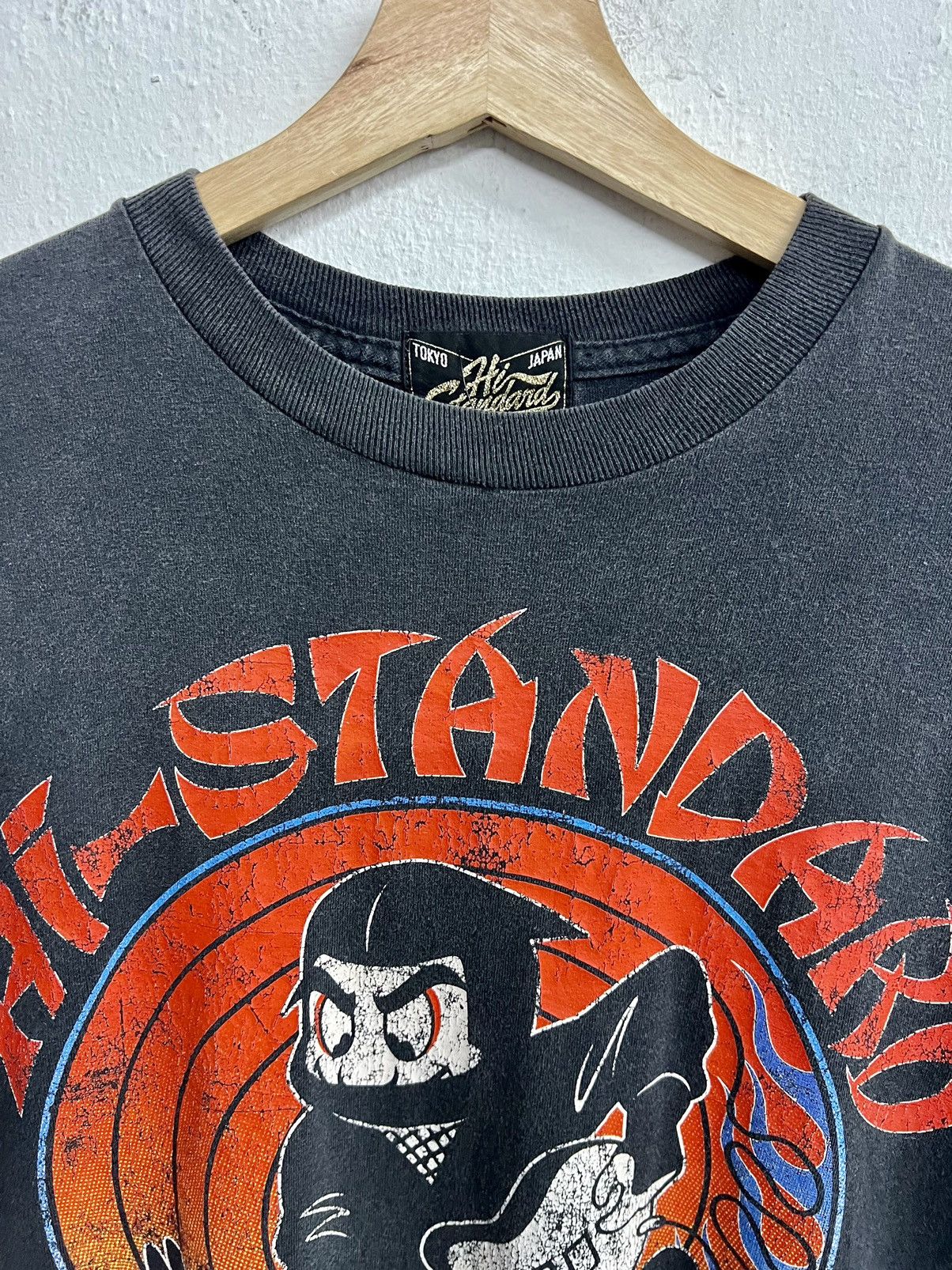 Band Tees × Vintage Vintage Thrashed Hi Standard Japanese Punk Rock Band Tee Size US M / EU 48-50 / 2 - 7 Thumbnail