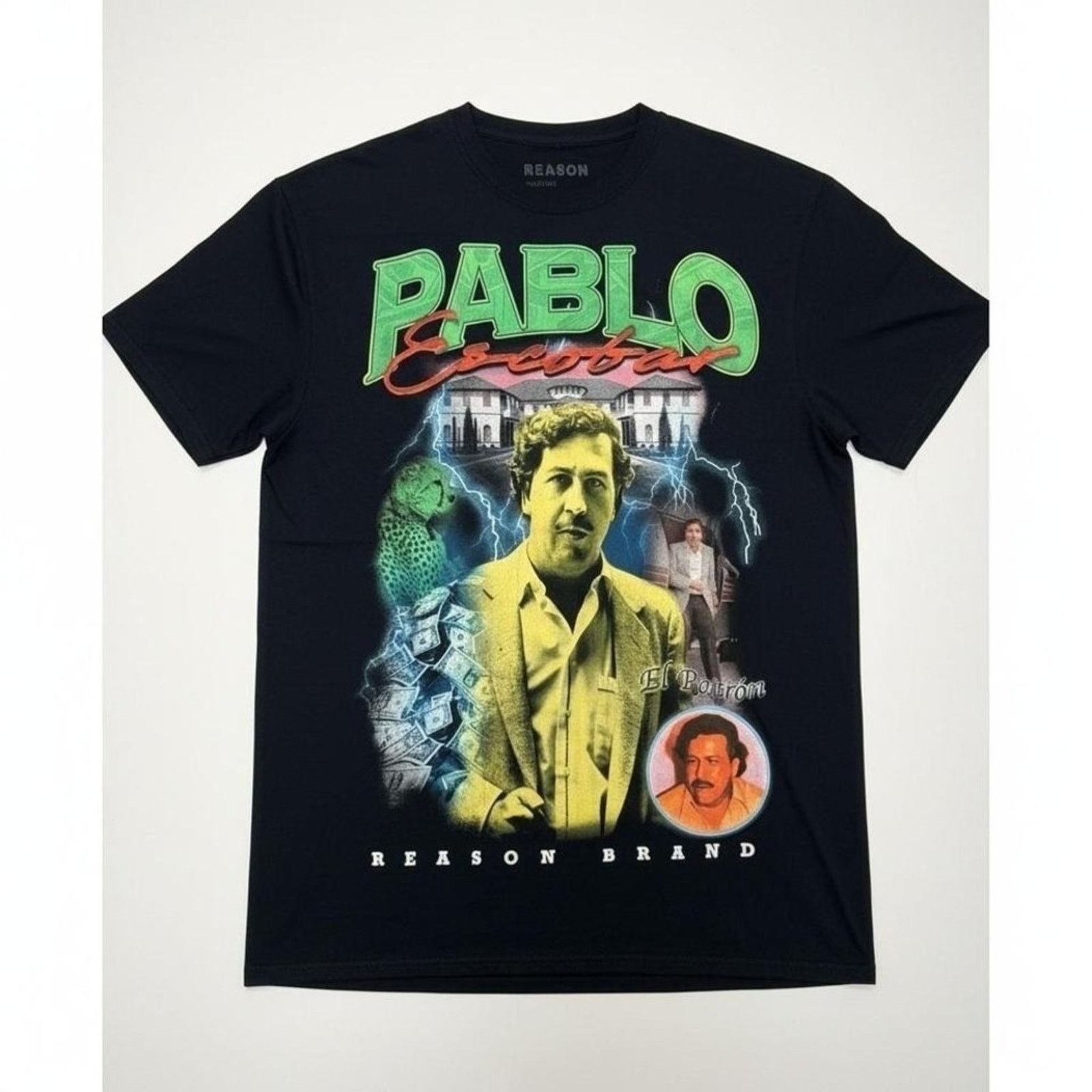 Reason Reason Brand Pablo Escobar El Patrón Tee Size M NWOT Size US M / EU 48-50 / 2 - 1 Thumbnail