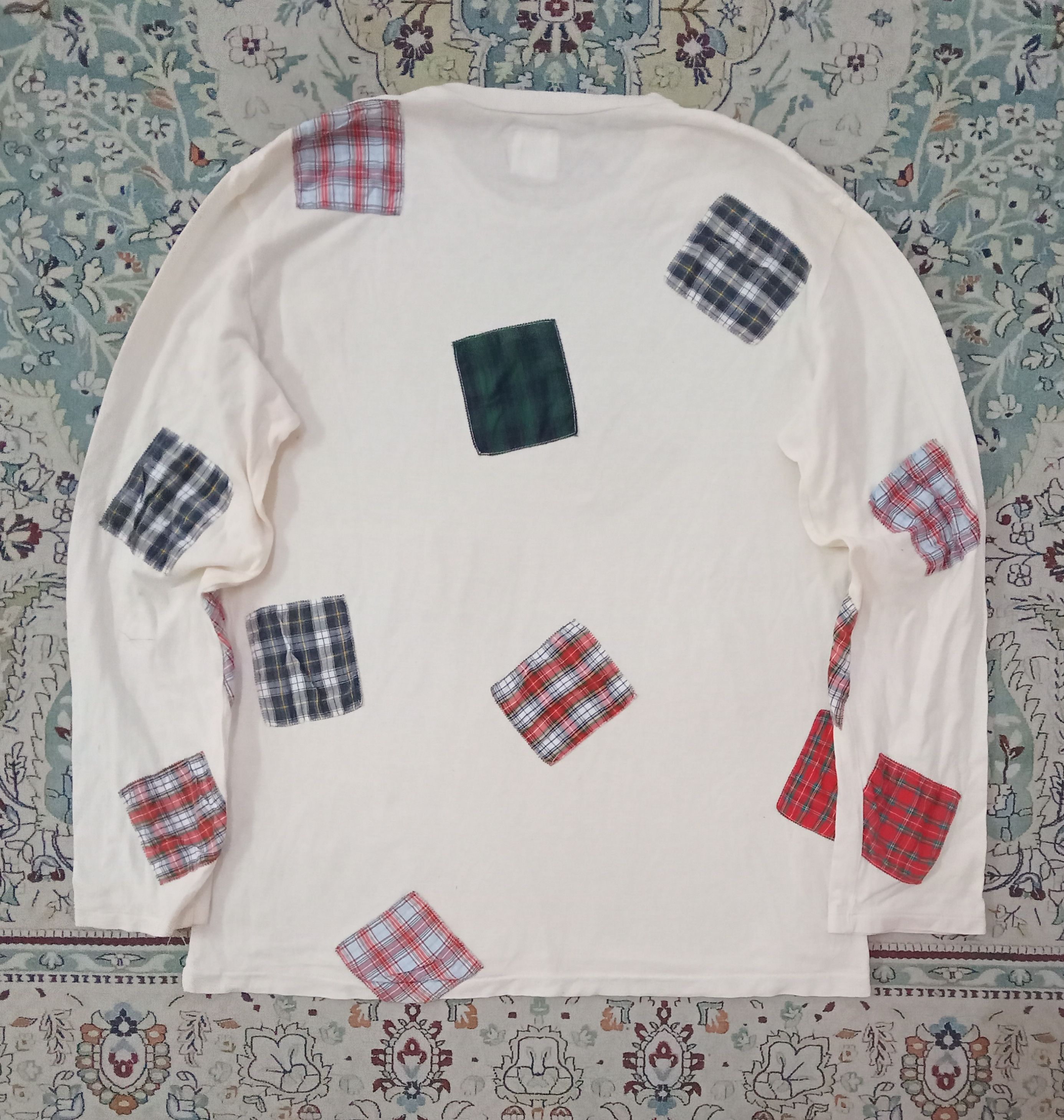 Karl Helmut Karl Helmut Centre Spell Out Patch Rare Design L/s T Shirt Size US M / EU 48-50 / 2 - 2 Thumbnail