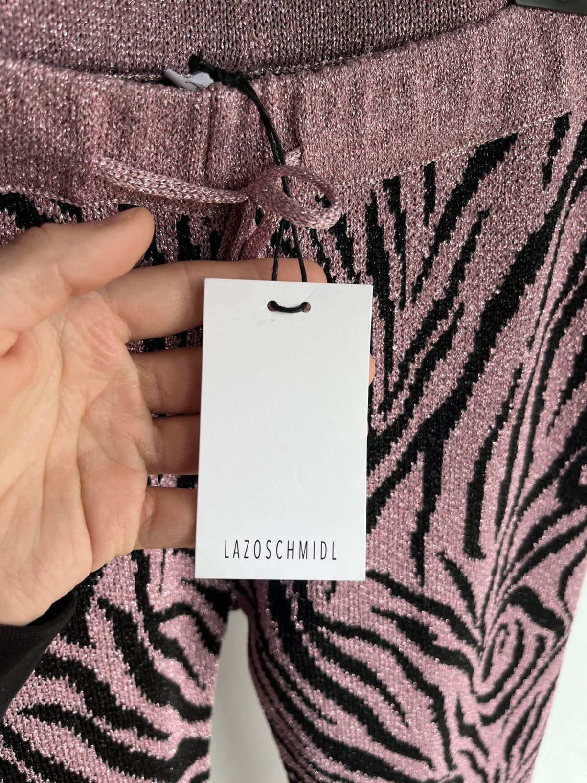 LAZOSCHMIDL Brand new Lazoschmidl AW19 runway Archie glitter sweatpants Size US 30 / EU 46 - 3 Thumbnail