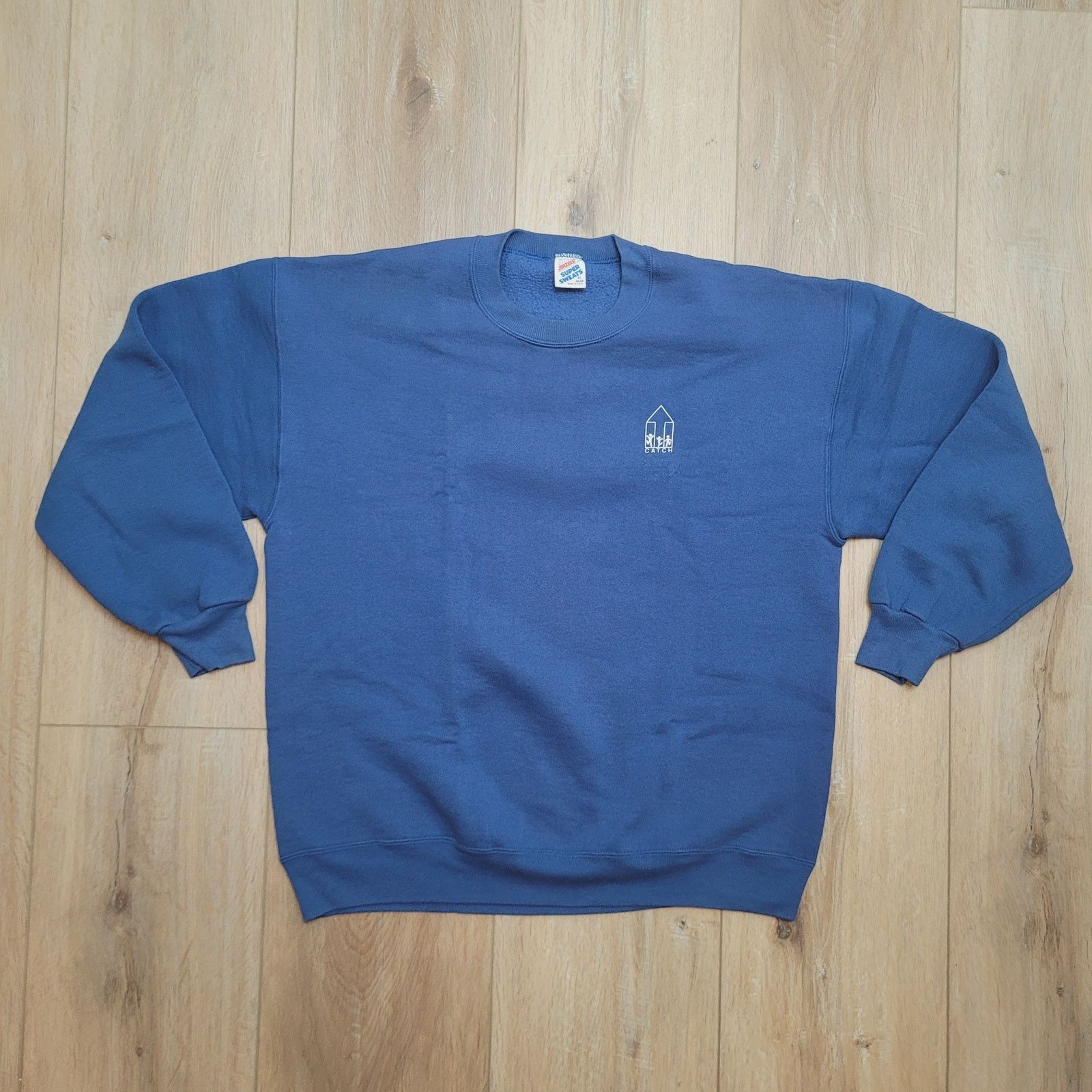 Jerzees Jerzees Super Sweats XL VTG 80s 90s Boxy Cropped Sweatshirt Size US XL / EU 56 / 4 - 1 Thumbnail