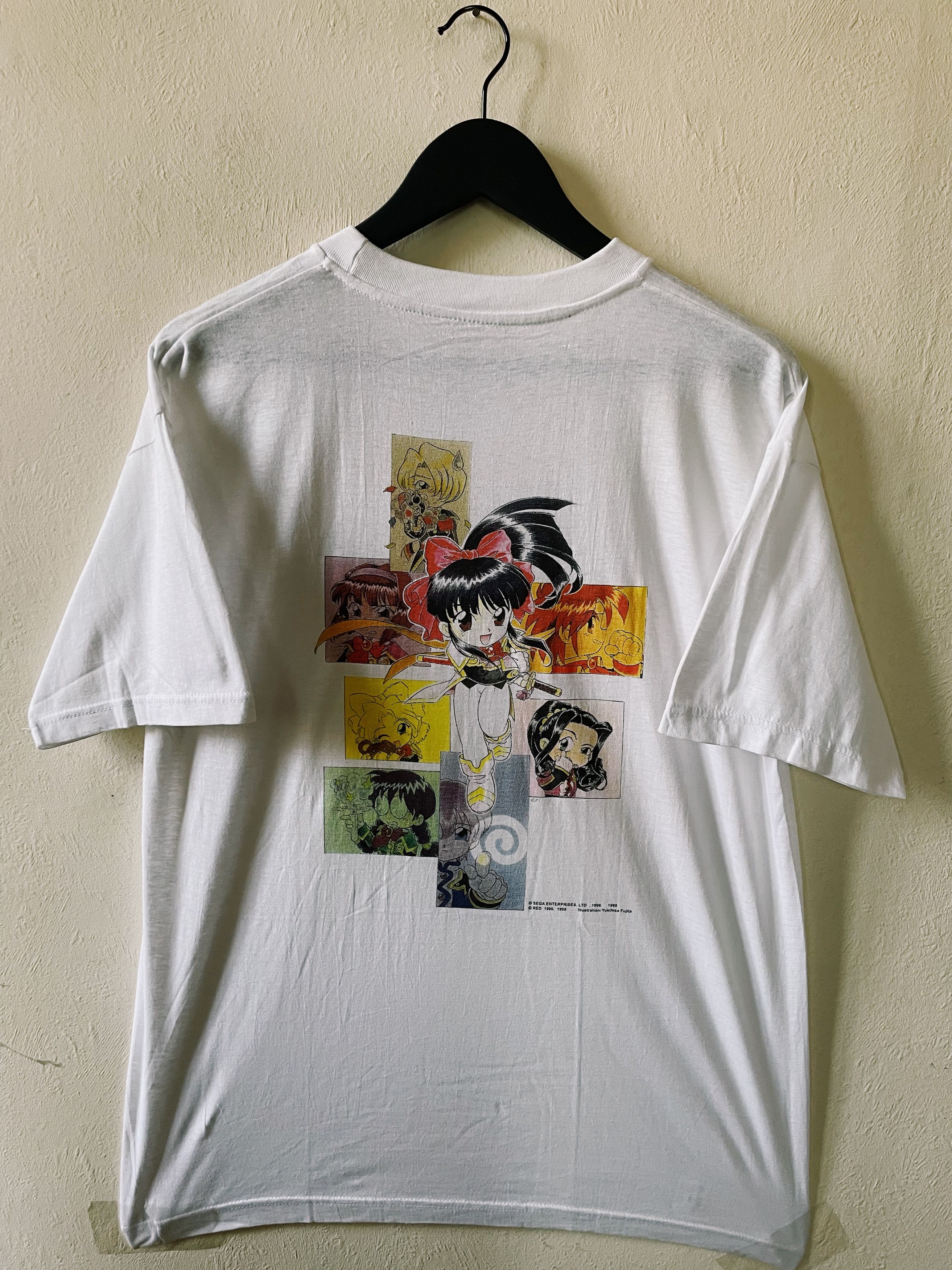 Vintage Authentic Vintage burn up w 1996 anime tee | Grailed