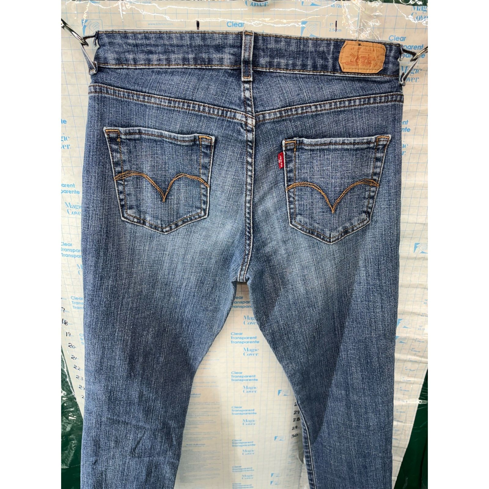 Levi's Levi's Original Jean Size 8S/C Medium Wash Skinny Denim Size 30" / US 8 / IT 44 - 6 Thumbnail