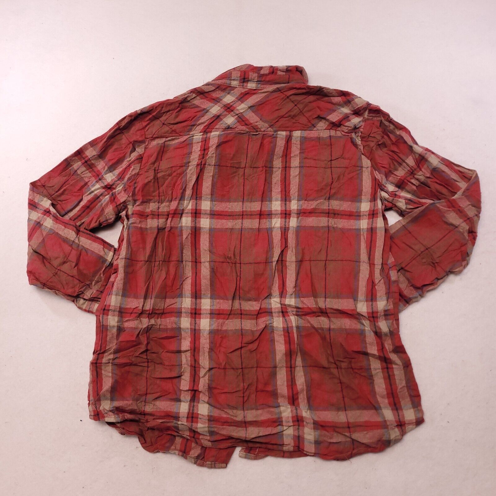 21 Men Twenty One Men Tartan Flannel Shirt Mens Size Large L Red Size US L / EU 52-54 / 3 - 11 Thumbnail