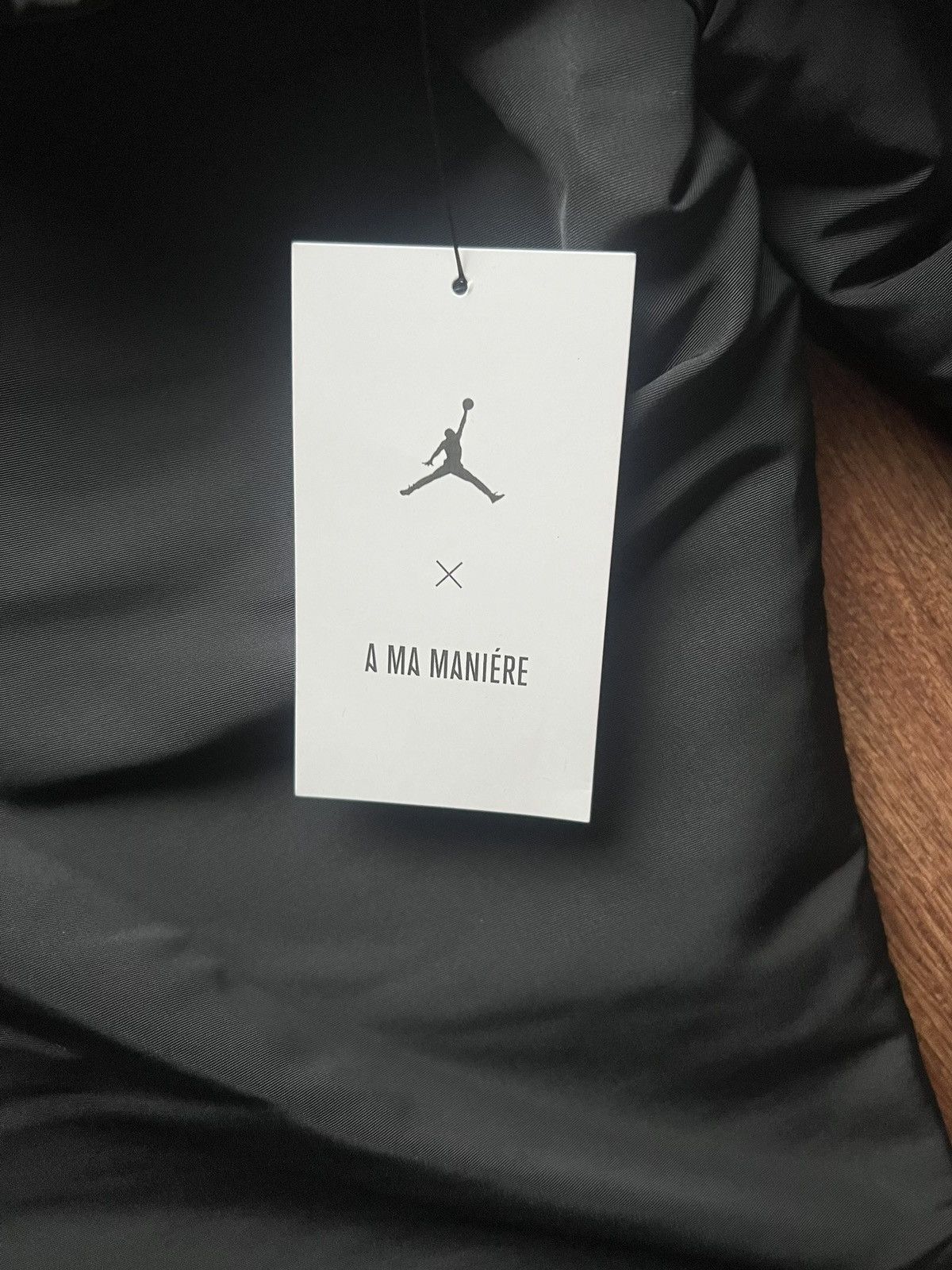 A Ma Maniere A MA MANIÉRE X Jordan Brand Snap Track Pants in Black Size US 36 / EU 52 - 6 Thumbnail