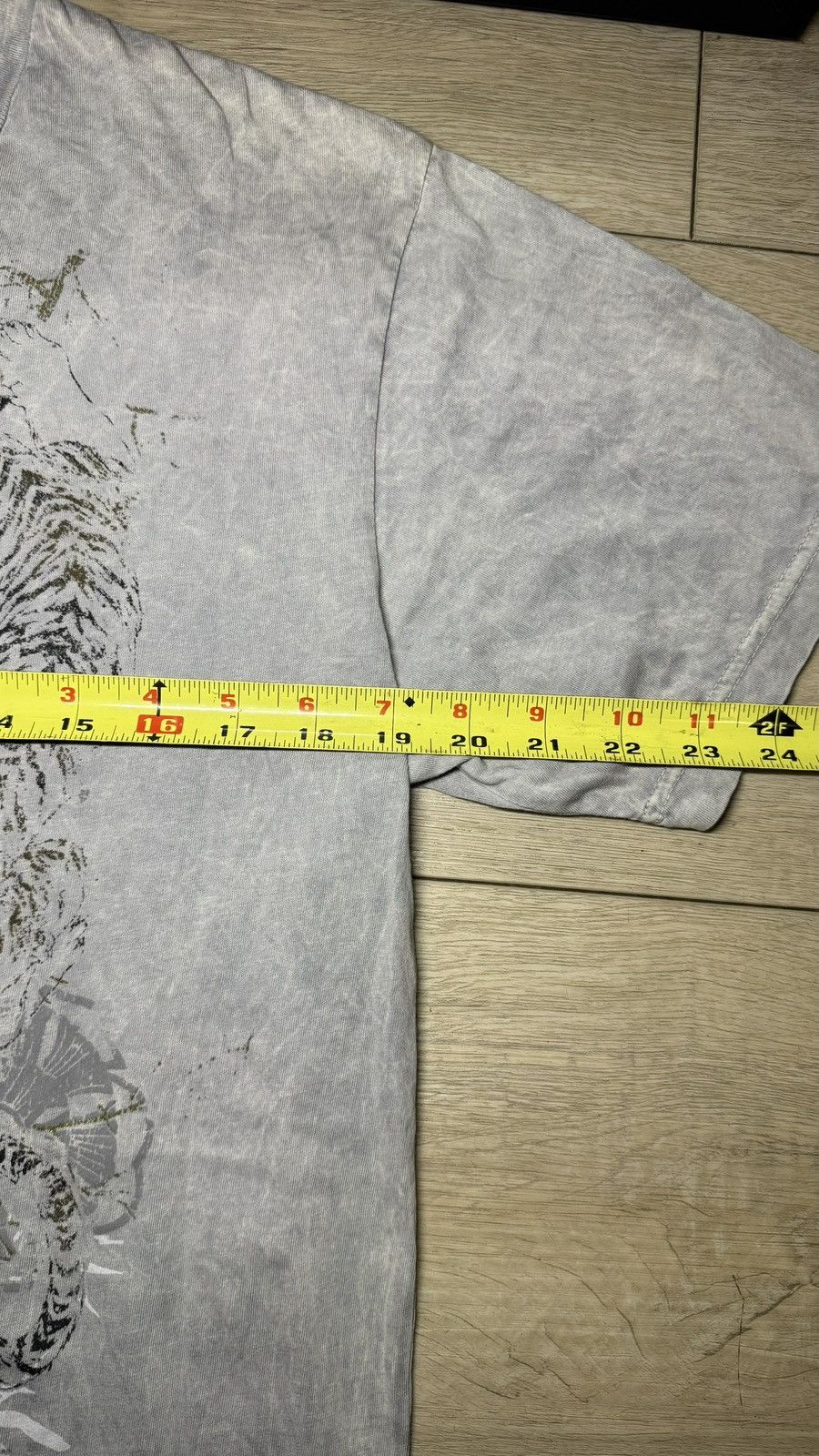 Ed Hardy Y2K 2000s Apt 9 Golden Japanese Tiger Flower All Over Print Size US L / EU 52-54 / 3 - 6 Thumbnail