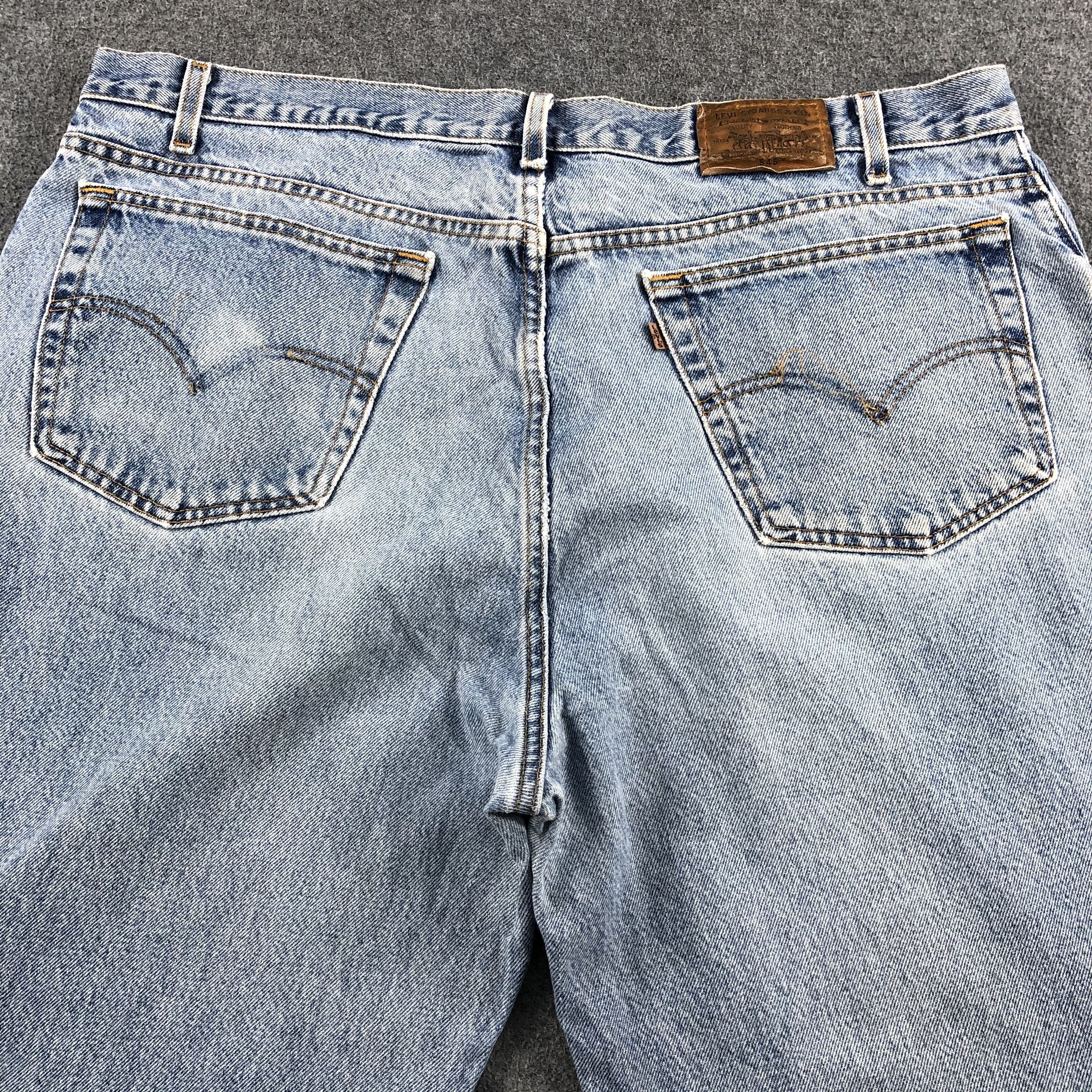 Levi's 90s Vintage Light Wash Levis 545 Jeans-J1514 Size US 43 - 4 Thumbnail
