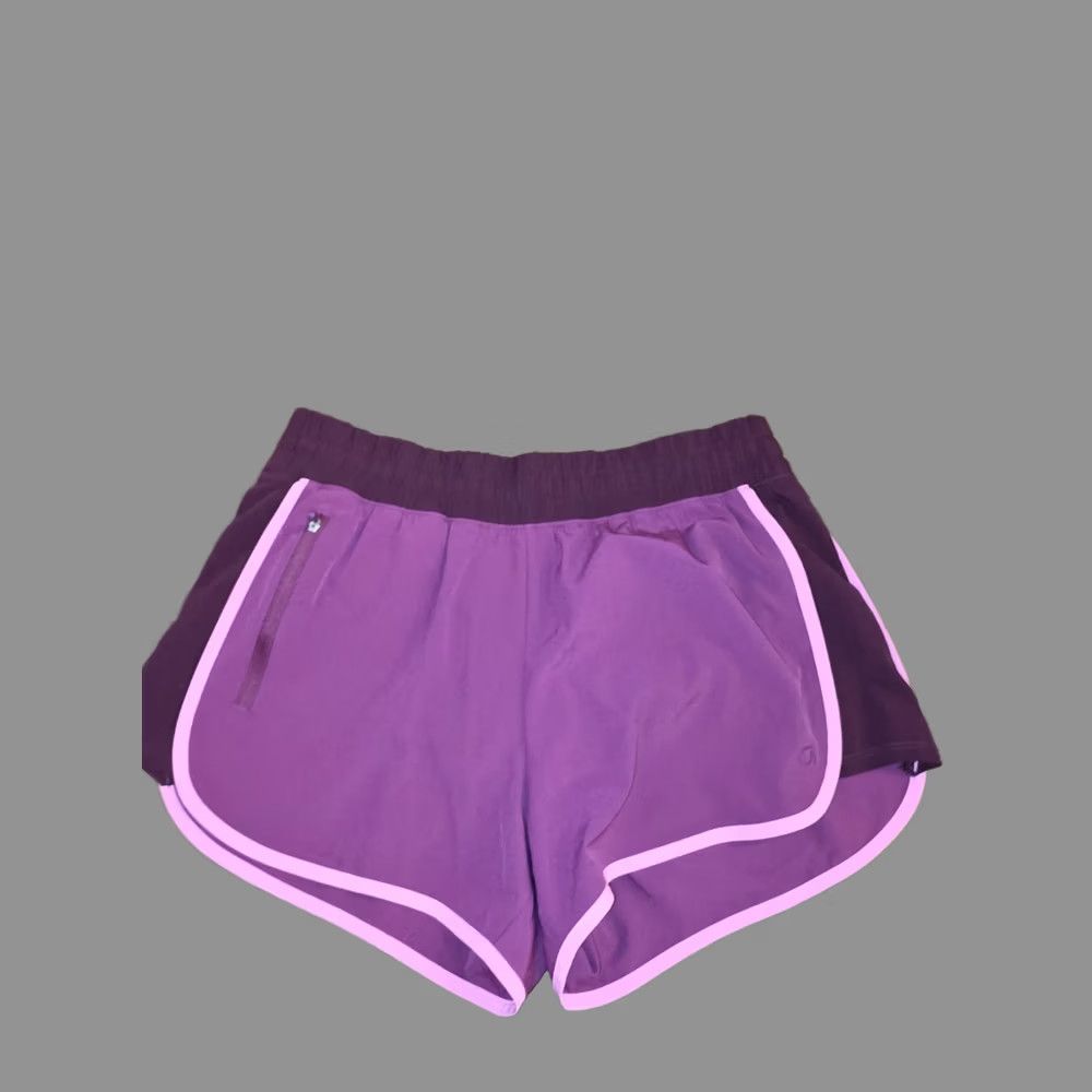 Vintage VINTAGE Gap Fit Lined Running Athletic Shorts Purple Pink Womens M Inseam 4 in Comfort Breathable Elastic Waist Easy Care Regular Size Mq Size 32" / US 10 / IT 46 - 1 Thumbnail