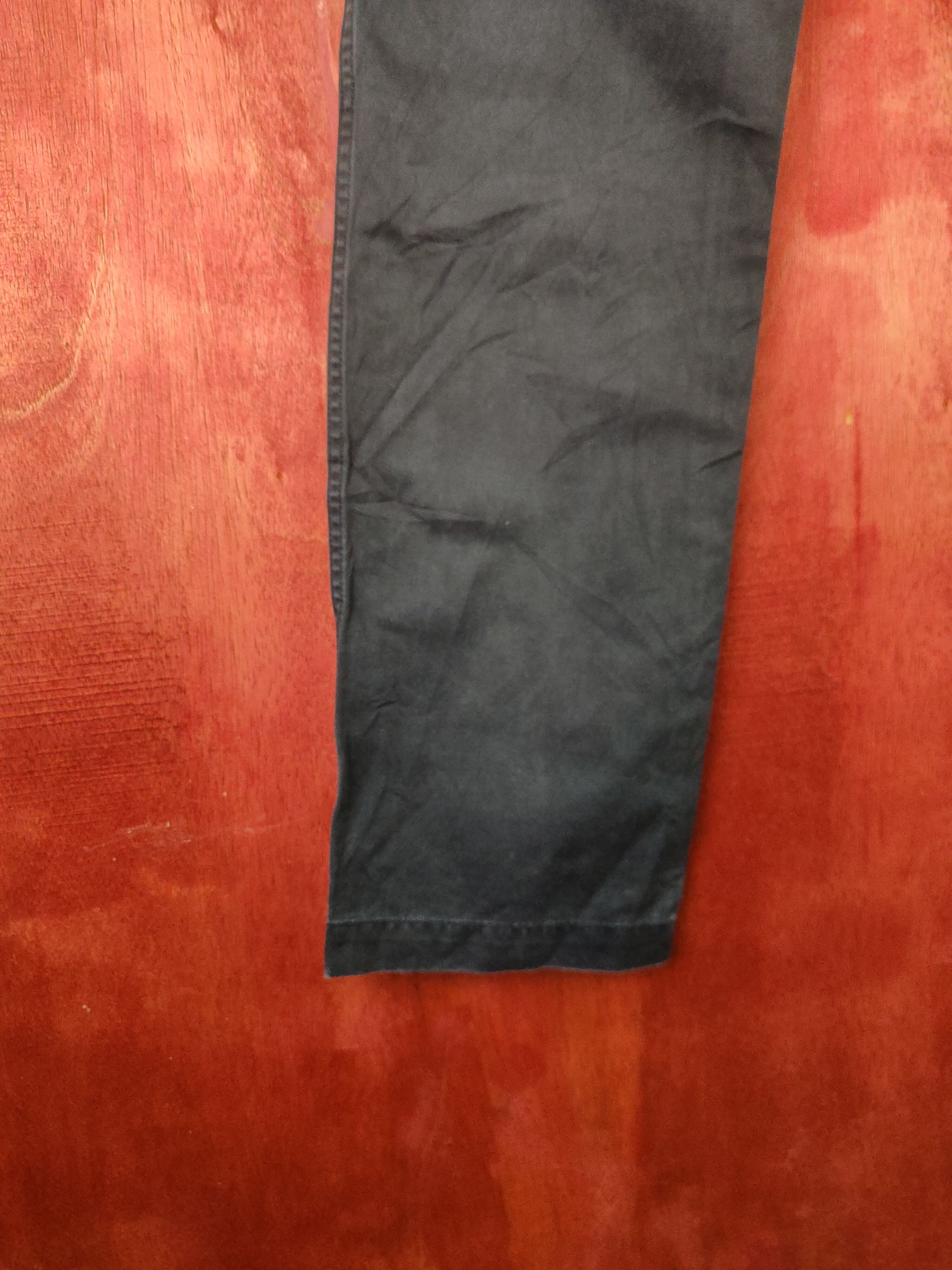 Japanese Brand Uniqlo Dark Blue faded cargo Casual Pants #S1766 Size US 29 - 9 Thumbnail