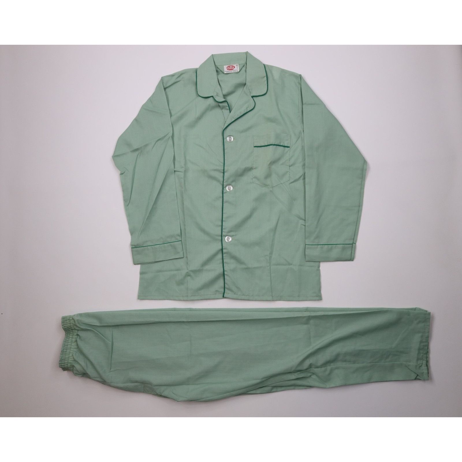 Vintage Vintage 70s Streetwear 2 Piece Lightweight Pajamas Set Size US M / EU 48-50 / 2 - 1 Thumbnail