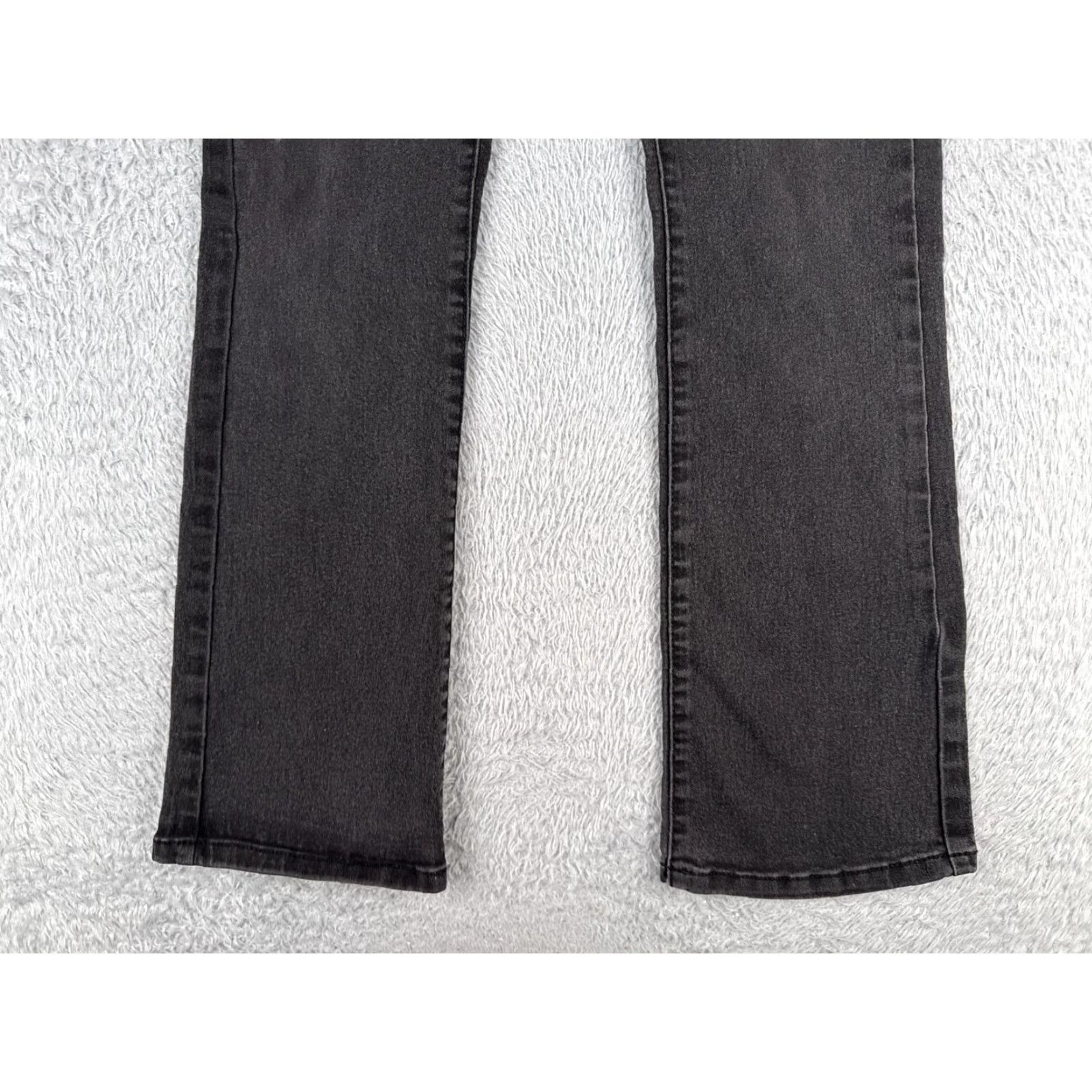 Vintage VINTAGE No Boundaries Women's Jeans Bootcut 5 Regular Size 24 Waist Black Cotton Blend Denim Early 2000s Size 27" / US 4 / IT 40 - 2 Thumbnail