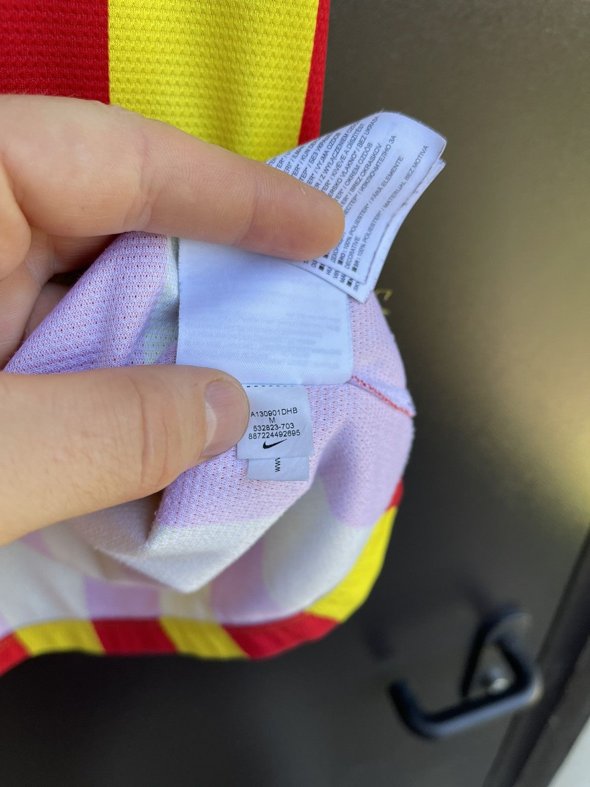 Other Barcelona 2012 2013 Away Football Shirt Soccer Jersey Nike Size US M / EU 48-50 / 2 - 12 Thumbnail
