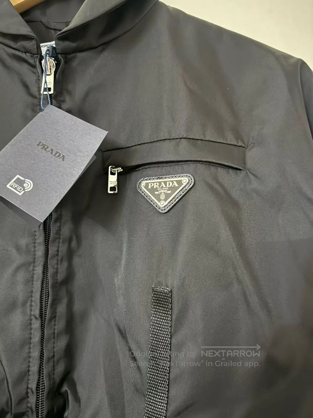Prada Prada Triangle Logo Belted Nylon Jacket| Size S / US 4 / IT 40 - 3 Thumbnail