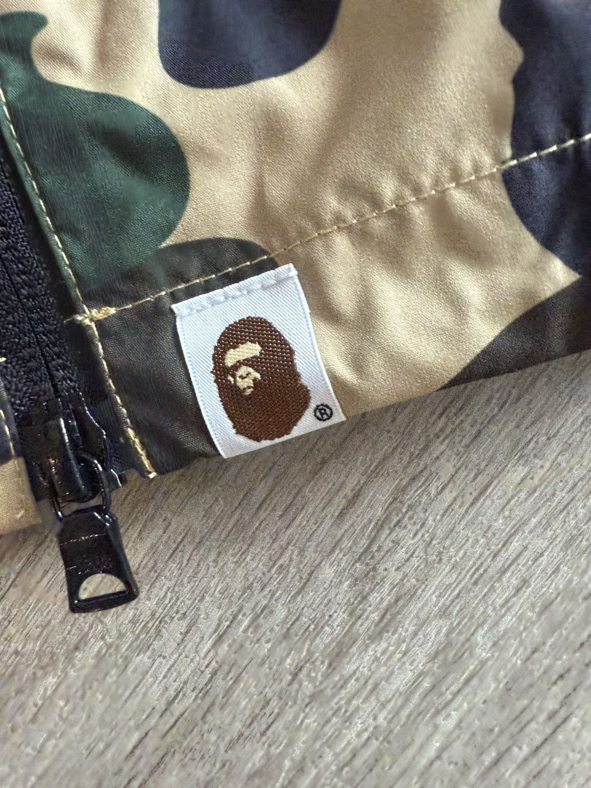 Bape Bape Yellow Camo Shark Windbreaker Size US XL / EU 56 / 4 - 6 Thumbnail