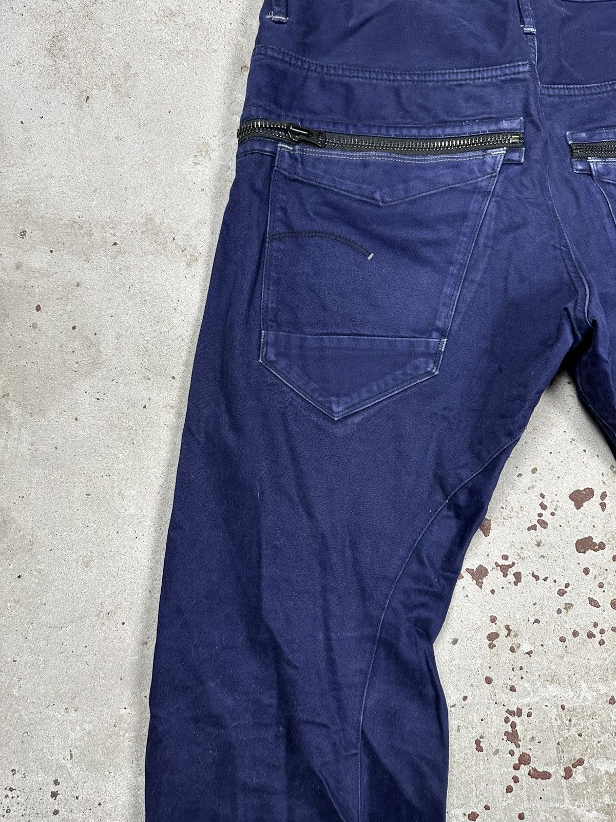 G-Star Vintage Y2K G Star Raw New Riley 3D Loose Tapered Coj Pants Size US 34 / EU 50 - 15 Thumbnail